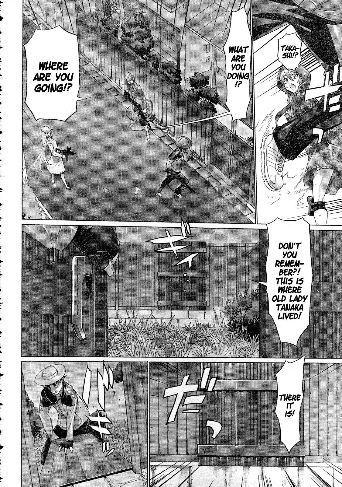 Highschool of the Dead Chapter 29 page 18 - Chapter 29: Dead in the Rain