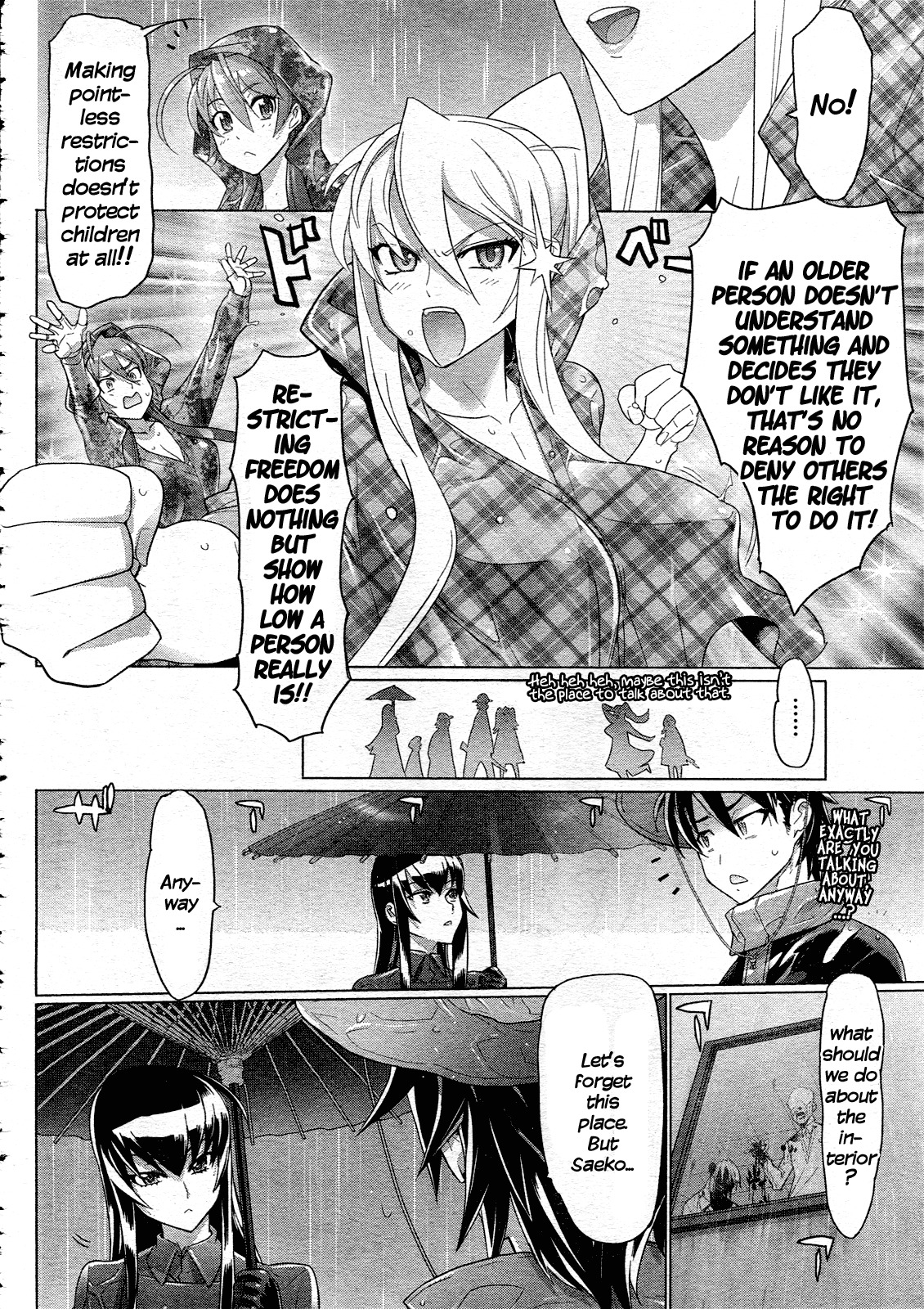 Highschool of the Dead Chapter 29 page 33 - Chapter 29: Dead in the Rain