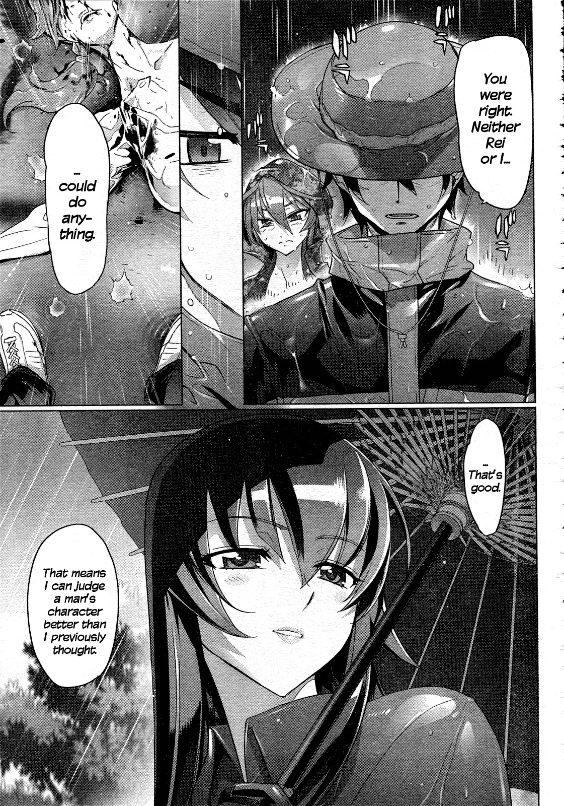 Highschool of the Dead Chapter 29 page 34 - Chapter 29: Dead in the Rain