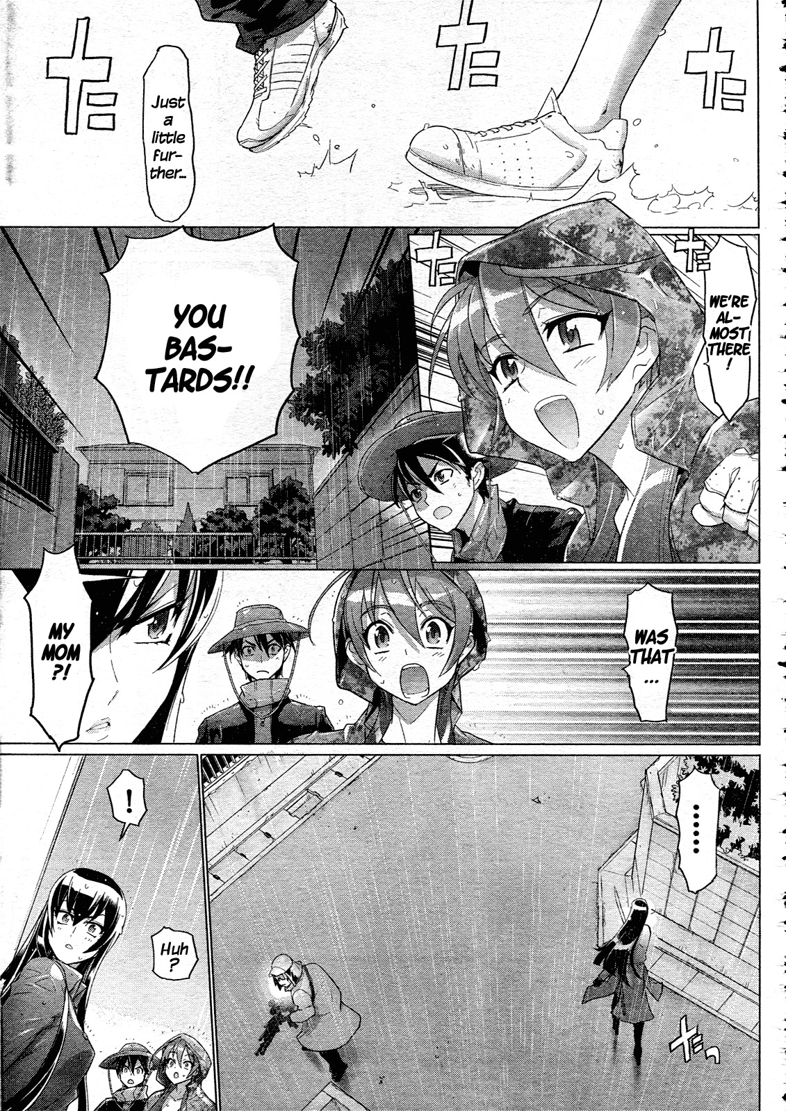 Highschool of the Dead Chapter 29 page 38 - Chapter 29: Dead in the Rain