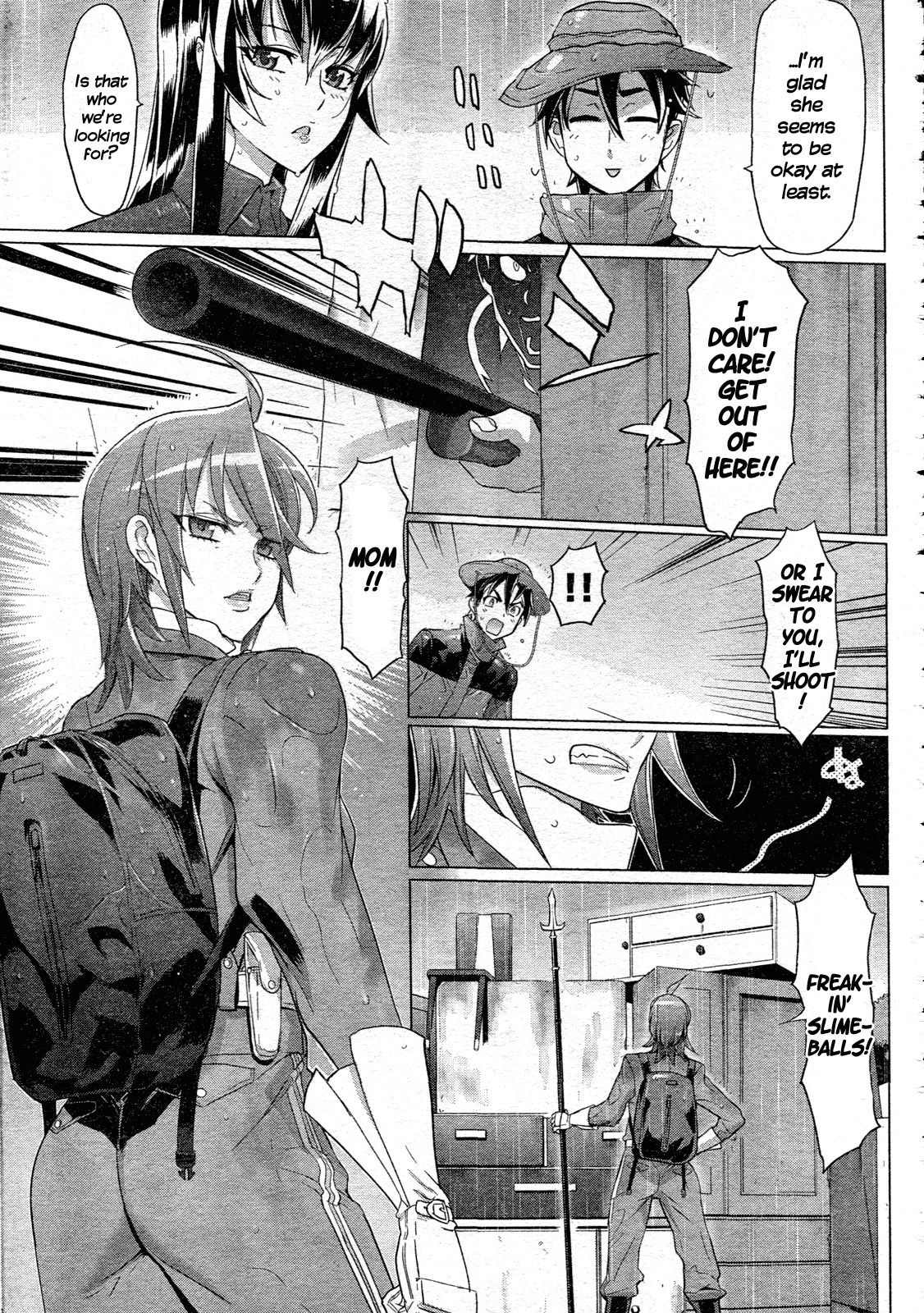 Highschool of the Dead Chapter 29 page 40 - Chapter 29: Dead in the Rain