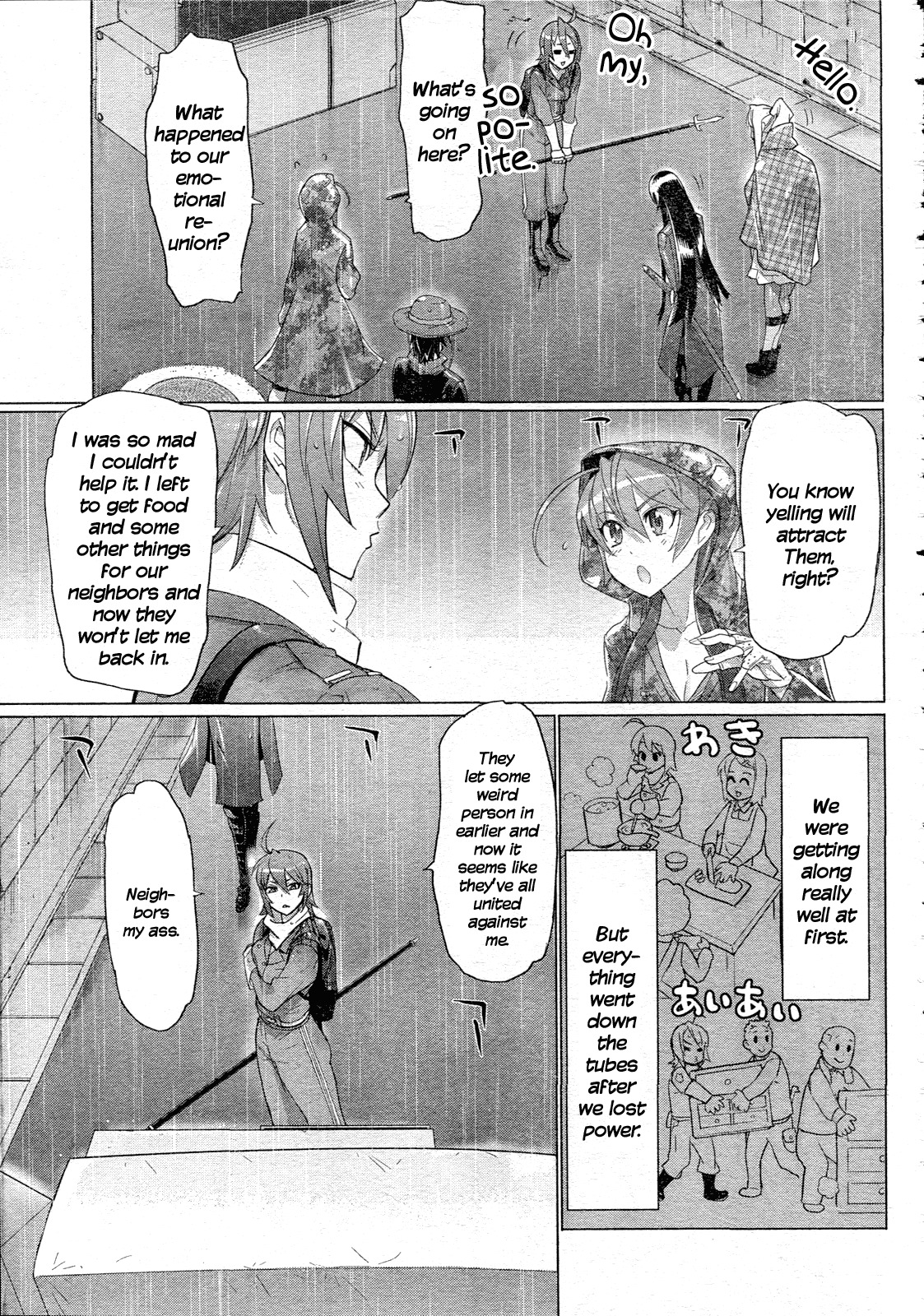 Highschool of the Dead Chapter 29 page 42 - Chapter 29: Dead in the Rain