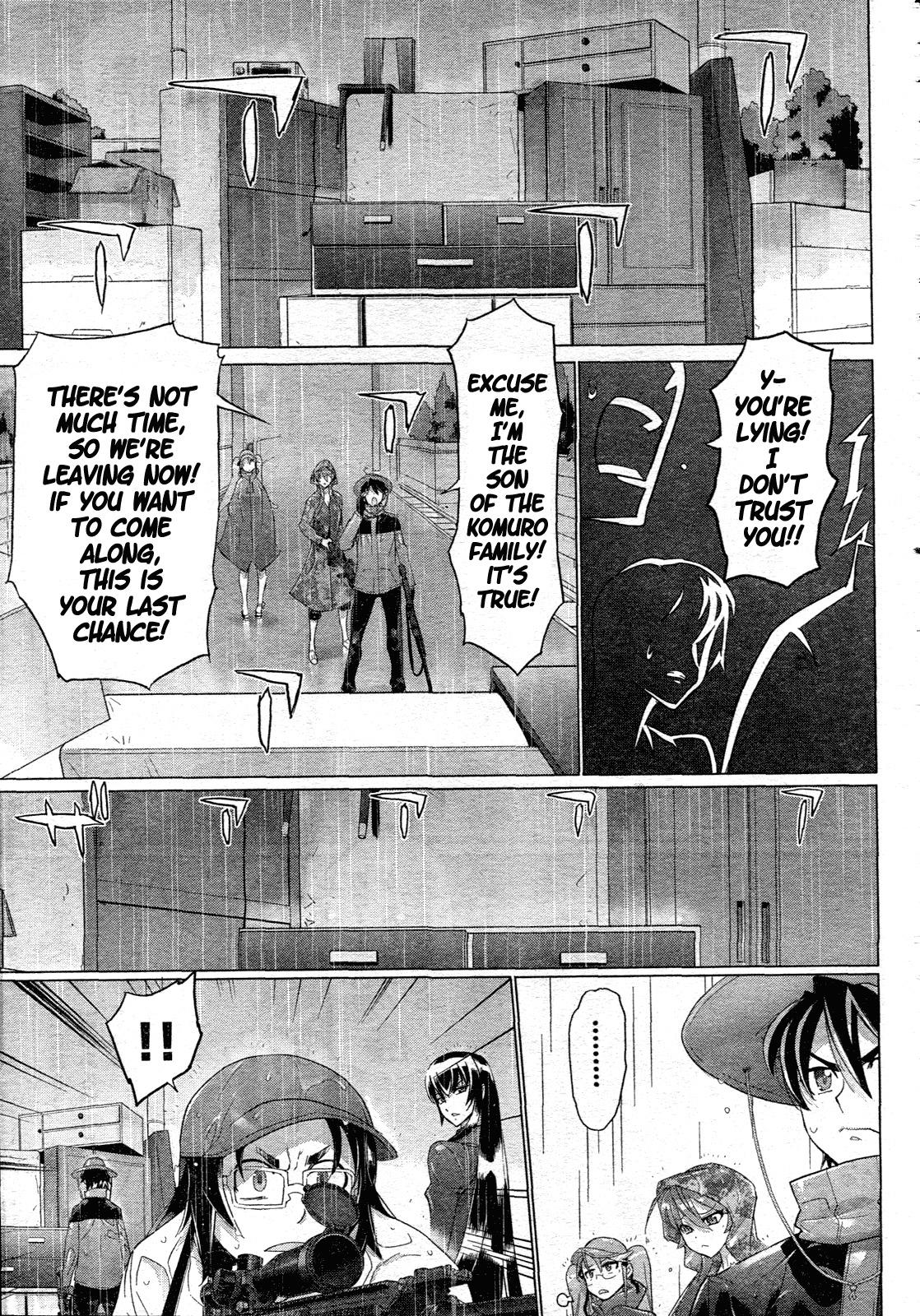 Highschool of the Dead Chapter 29 page 44 - Chapter 29: Dead in the Rain