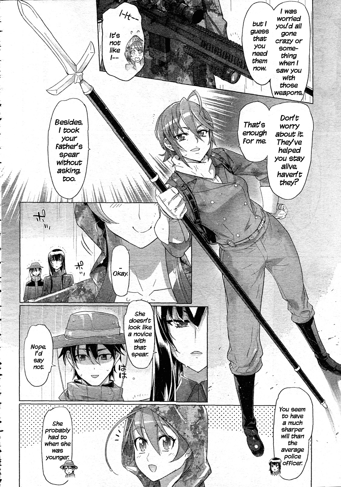 Highschool of the Dead Chapter 29 page 47 - Chapter 29: Dead in the Rain