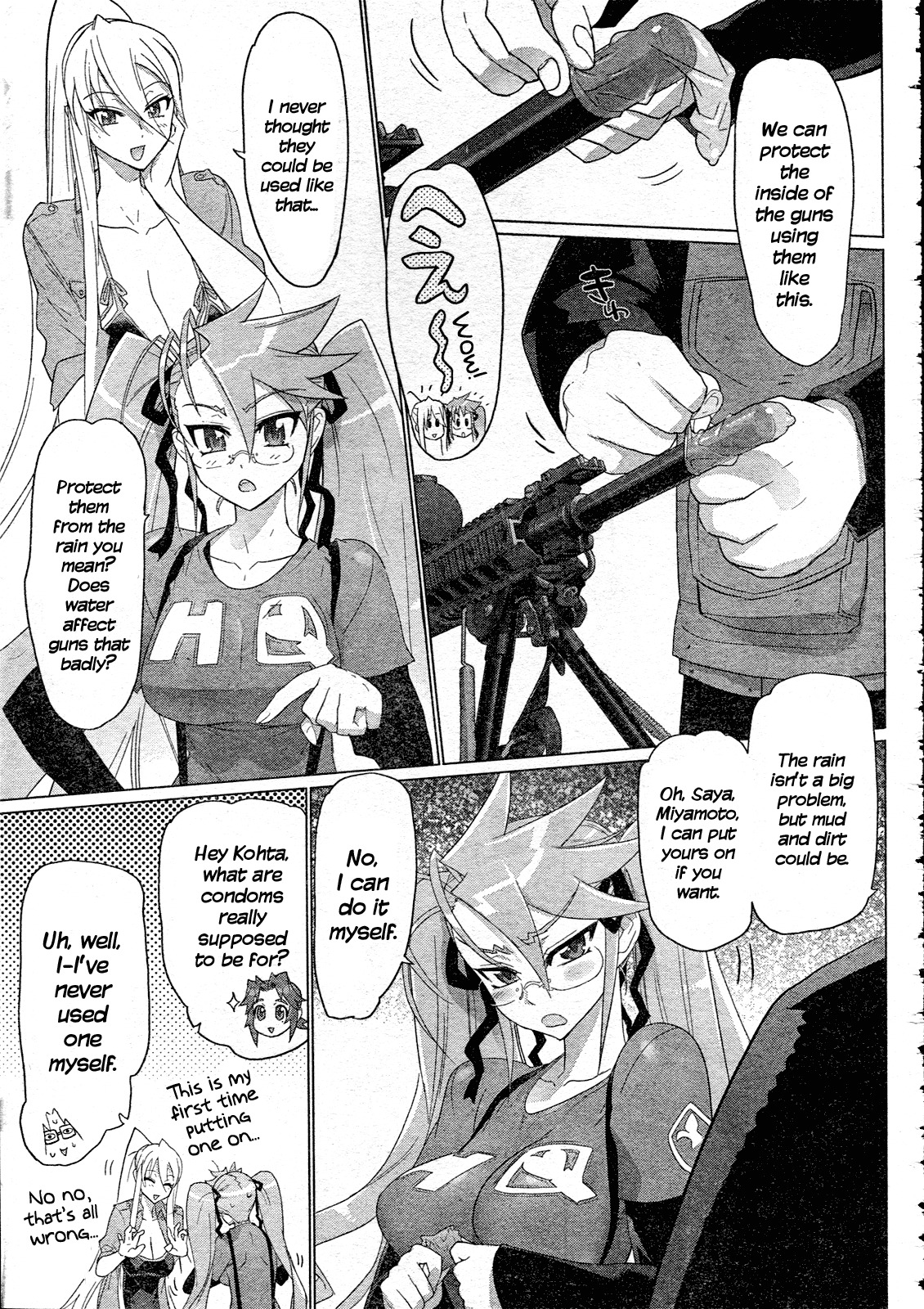 Highschool of the Dead Chapter 29 page 5 - Chapter 29: Dead in the Rain