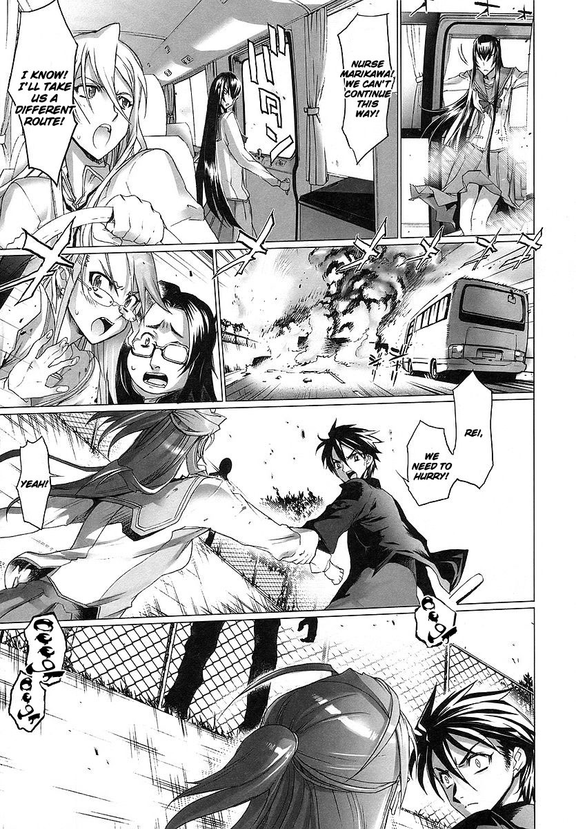 Highschool of the Dead Chapter 3 page 23 - Chapter 3: Escape From The Dead