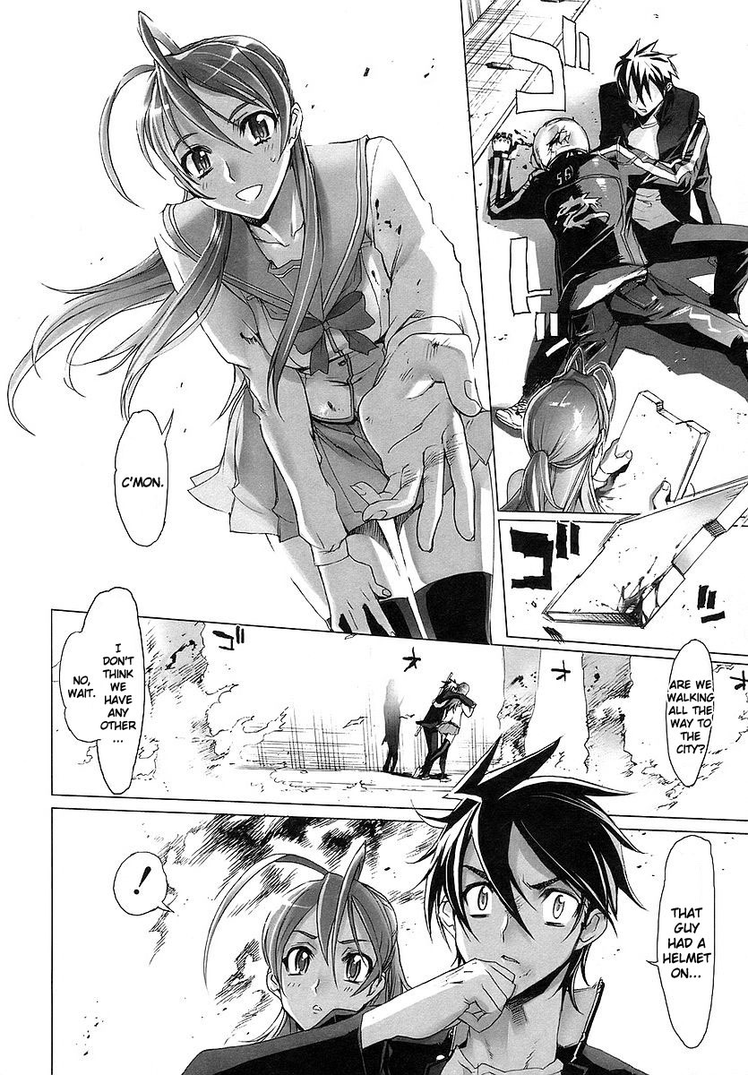 Highschool of the Dead Chapter 3 page 26 - Chapter 3: Escape From The Dead
