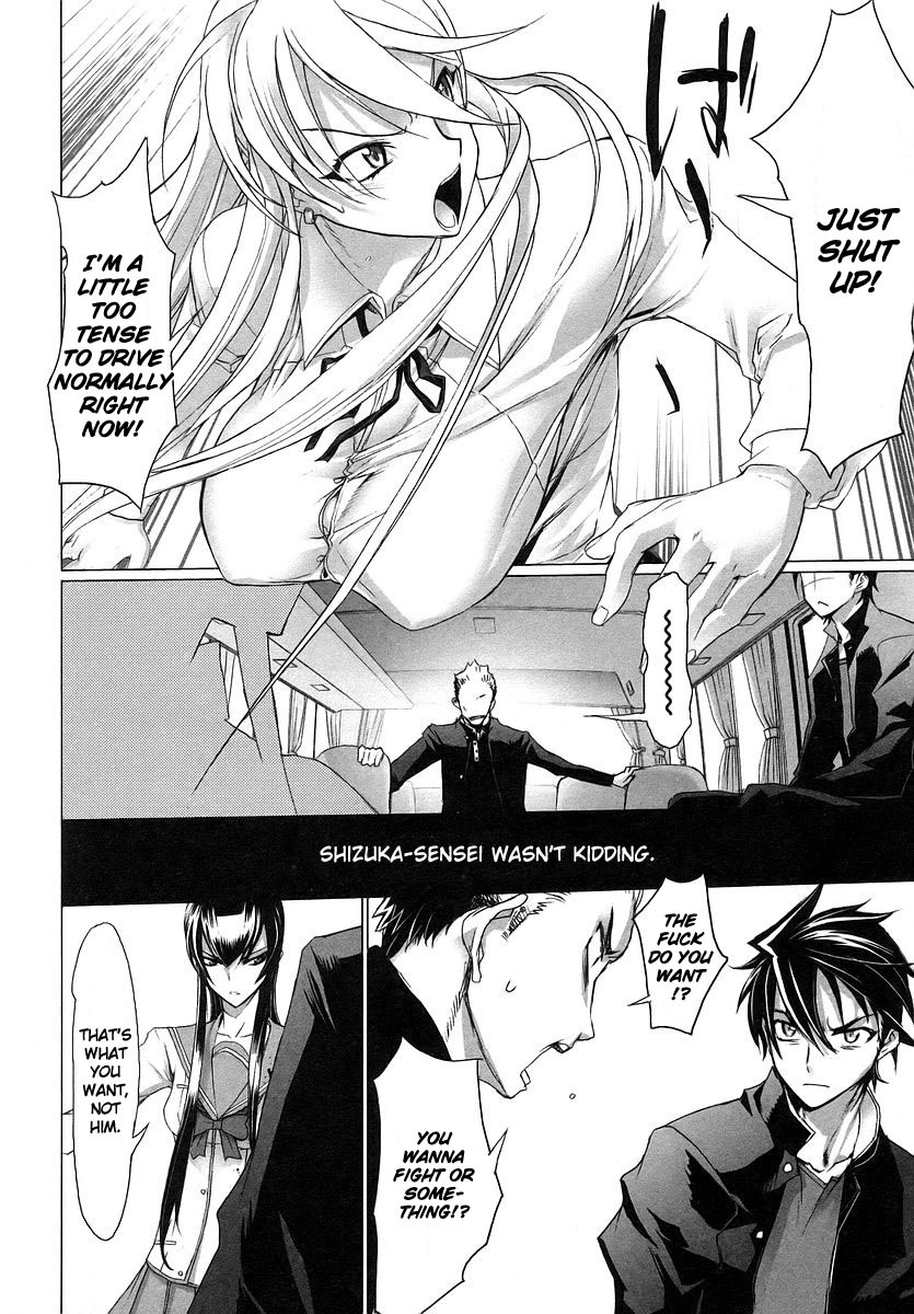 Highschool of the Dead Chapter 3 page 7 - Chapter 3: Escape From The Dead