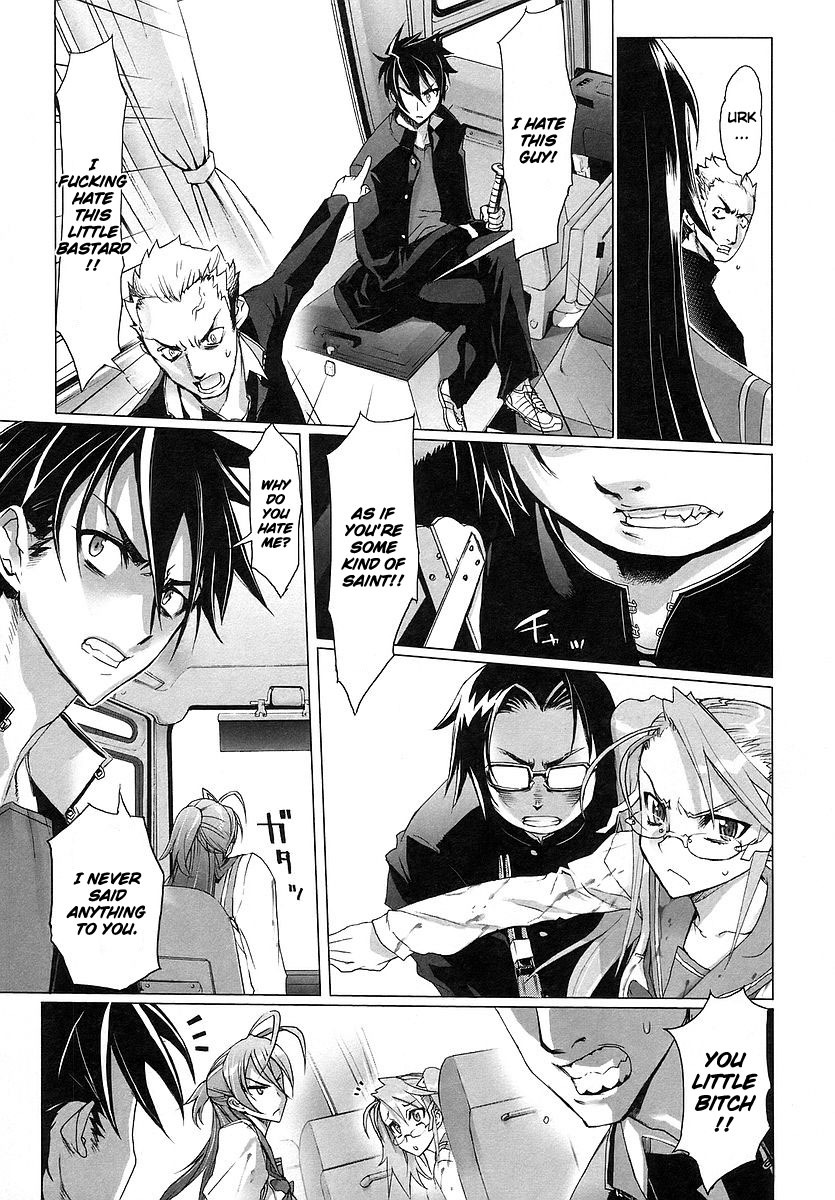 Highschool of the Dead Chapter 3 page 8 - Chapter 3: Escape From The Dead