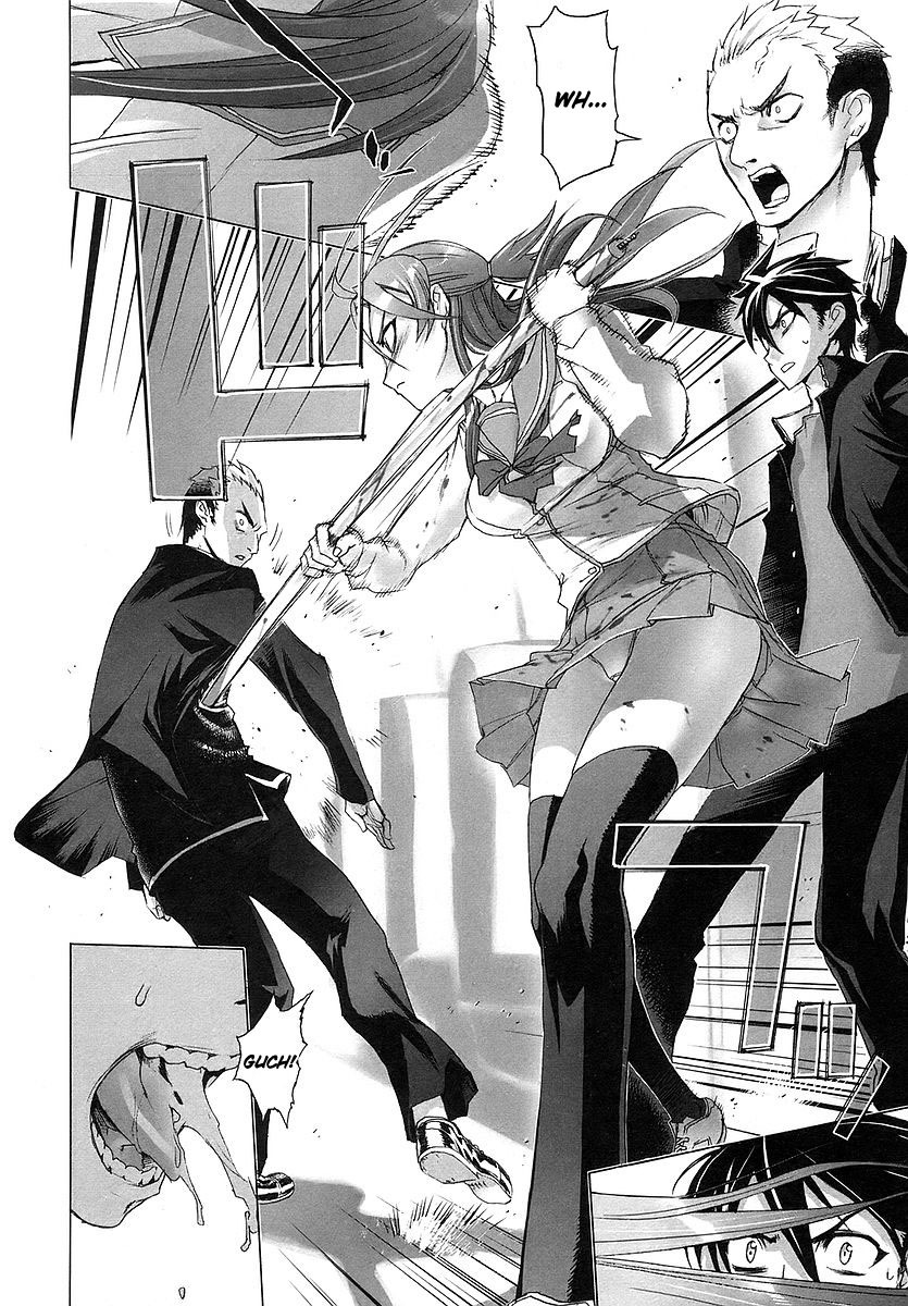 Highschool of the Dead Chapter 3 page 9 - Chapter 3: Escape From The Dead