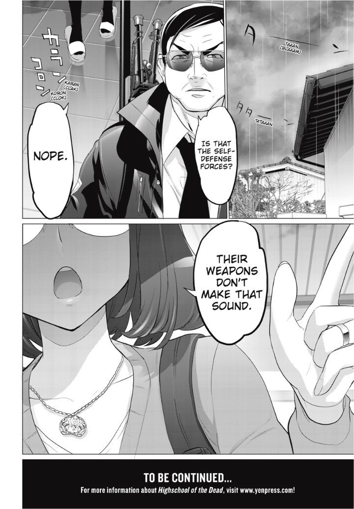 Highschool of the Dead Chapter 30 page 40 - Chapter 30