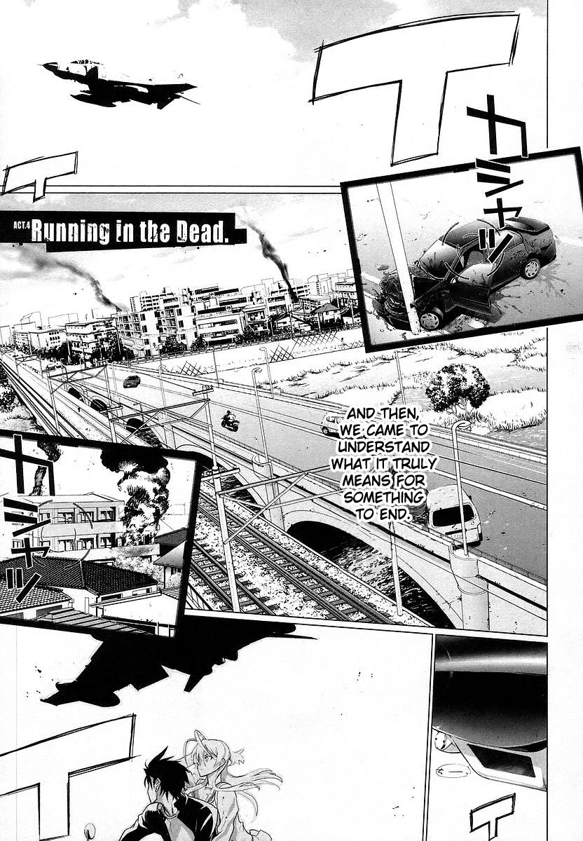 Highschool of the Dead Chapter 4 page 10 - Chapter 4: Running in the Dead