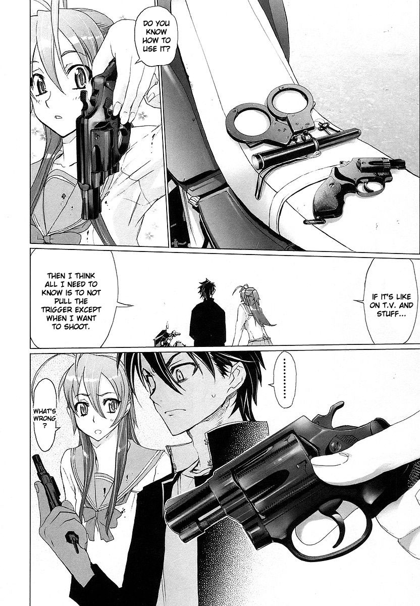 Highschool of the Dead Chapter 4 page 20 - Chapter 4: Running in the Dead
