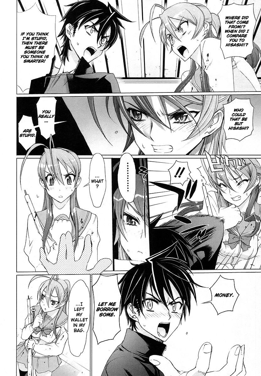 Highschool of the Dead Chapter 4 page 24 - Chapter 4: Running in the Dead