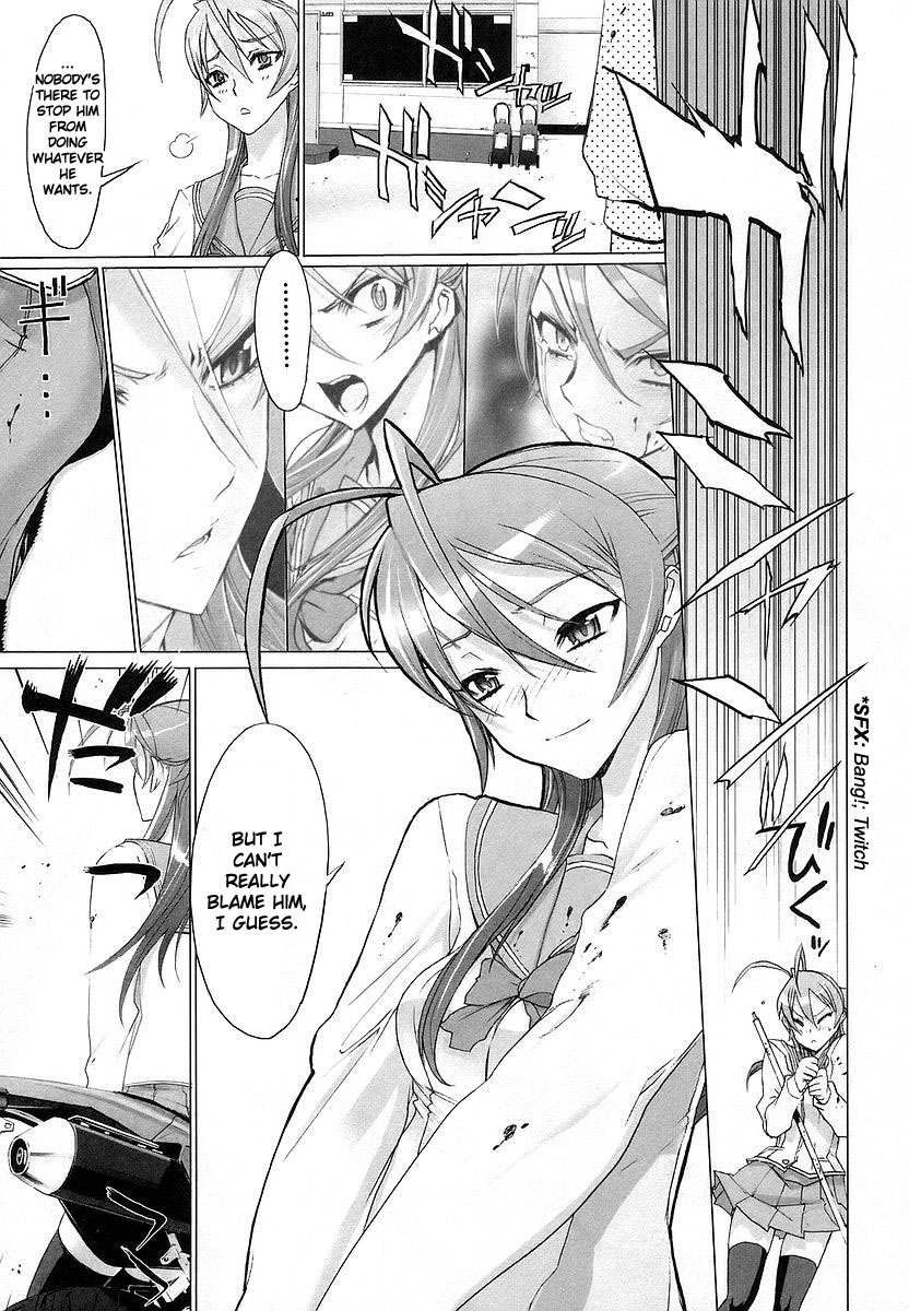 Highschool of the Dead Chapter 4 page 27 - Chapter 4: Running in the Dead