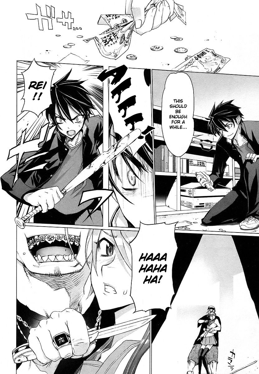 Highschool of the Dead Chapter 4 page 28 - Chapter 4: Running in the Dead