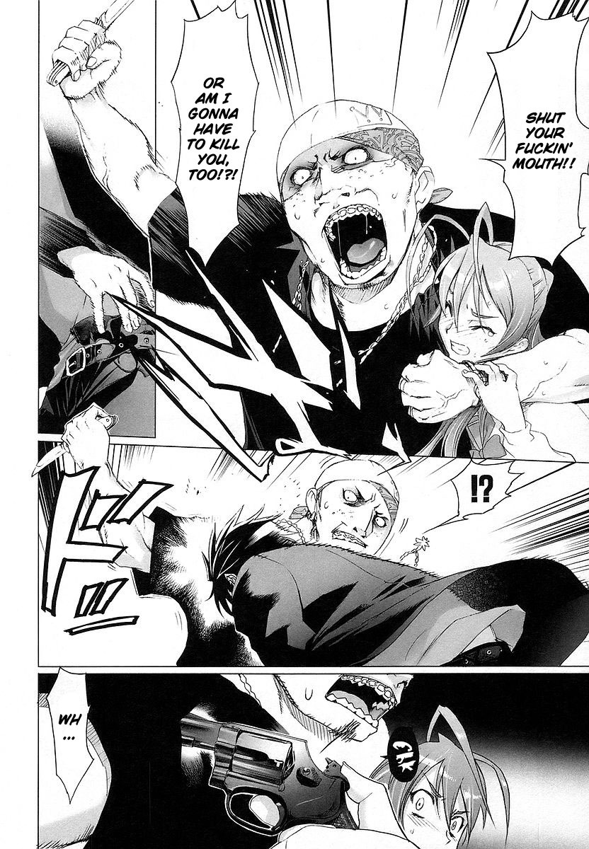 Highschool of the Dead Chapter 4 page 34 - Chapter 4: Running in the Dead