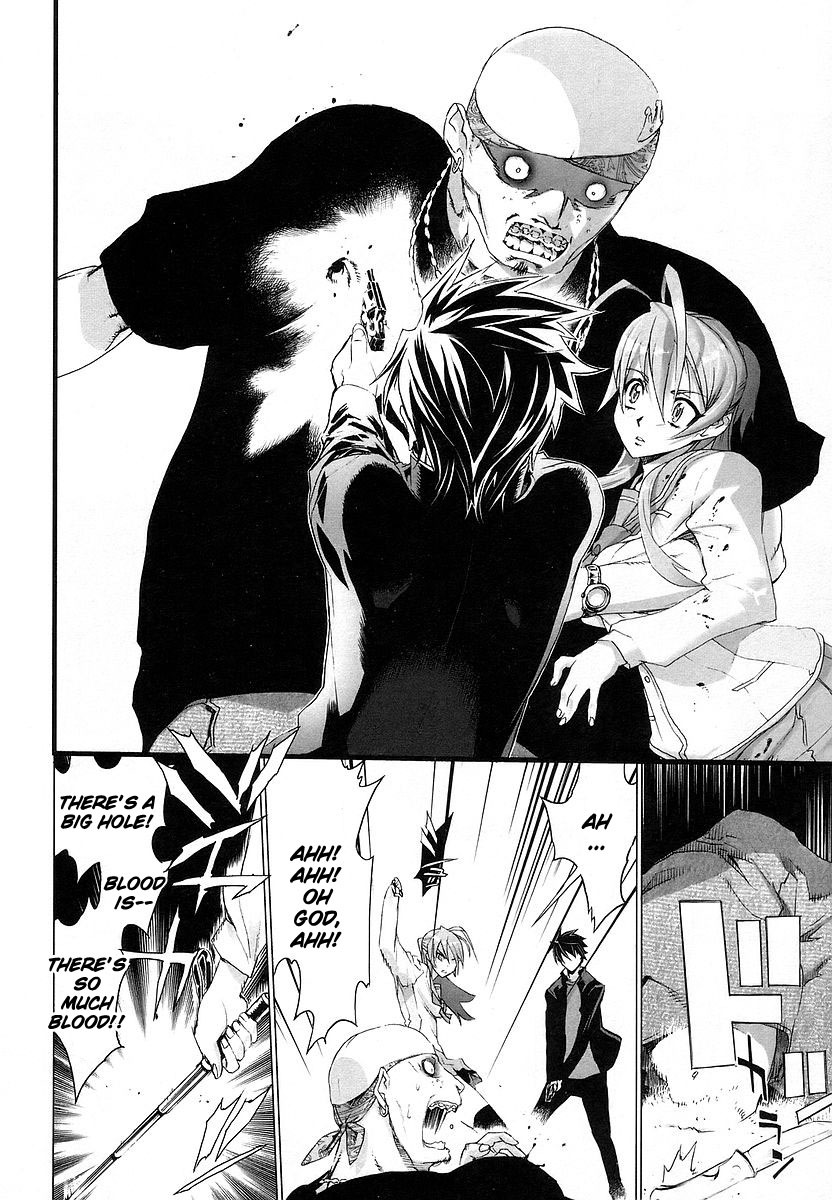 Highschool of the Dead Chapter 4 page 36 - Chapter 4: Running in the Dead