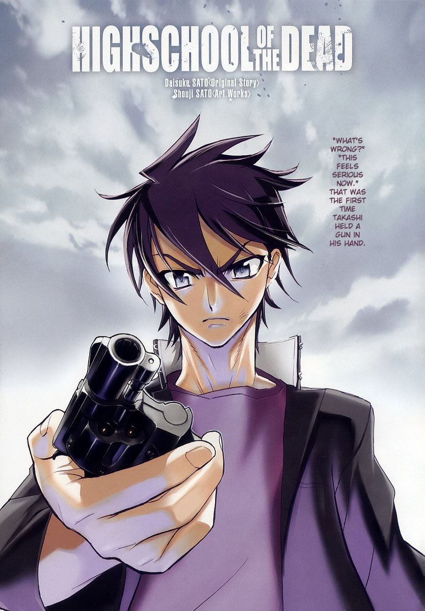 Highschool of the Dead Chapter 4 page 5 - Chapter 4: Running in the Dead