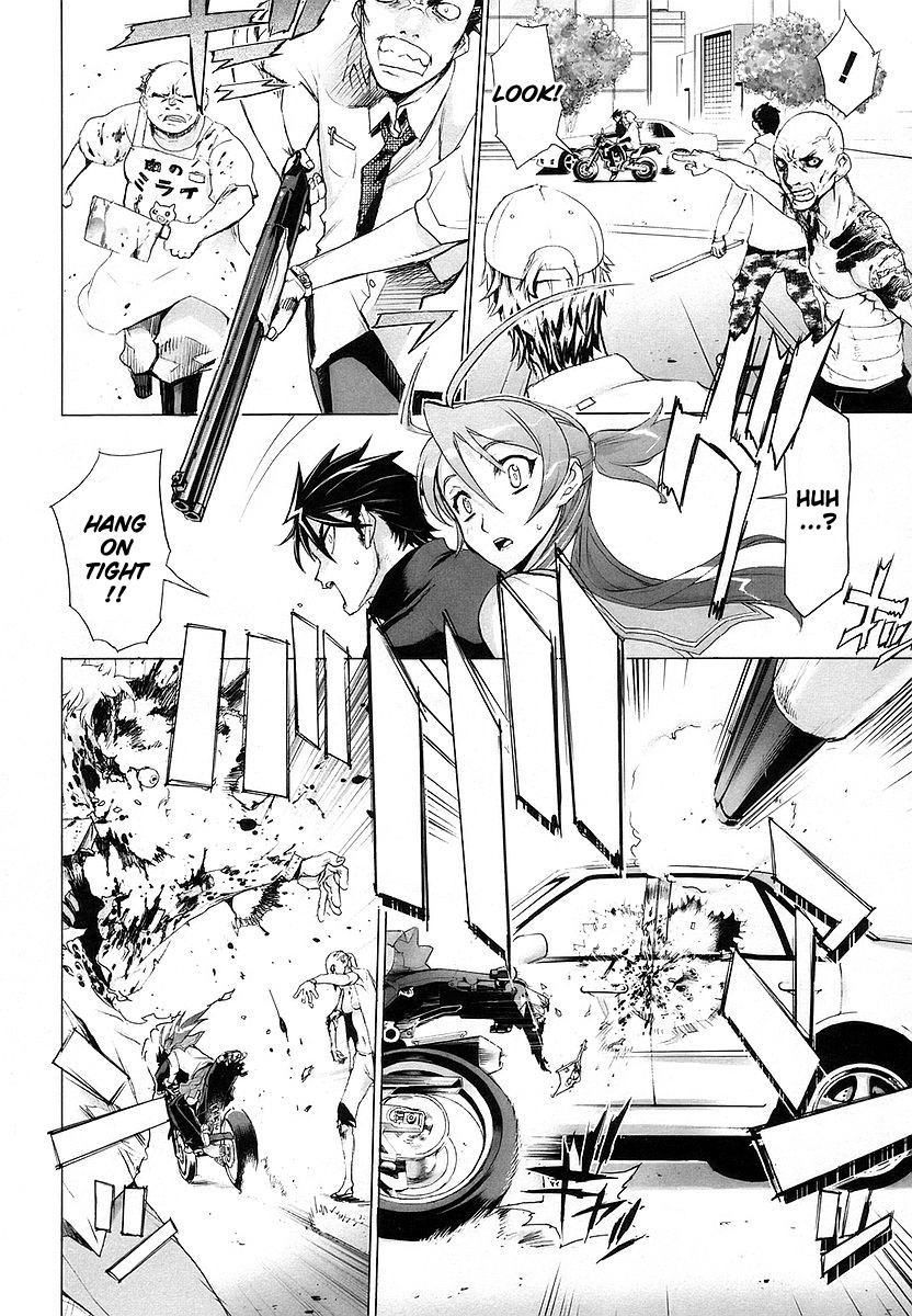 Highschool of the Dead Chapter 5 page 11 - Chapter 5: Streets of the Dead