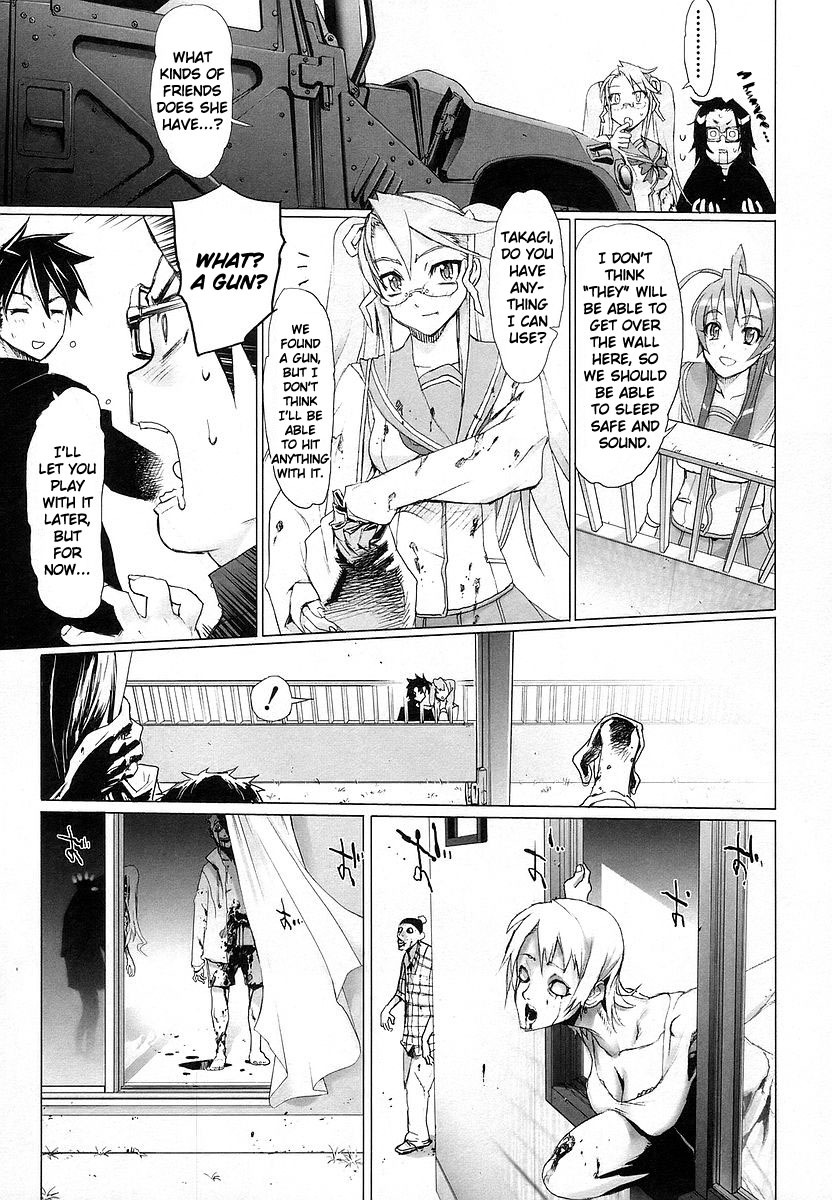 Highschool of the Dead Chapter 5 page 30 - Chapter 5: Streets of the Dead