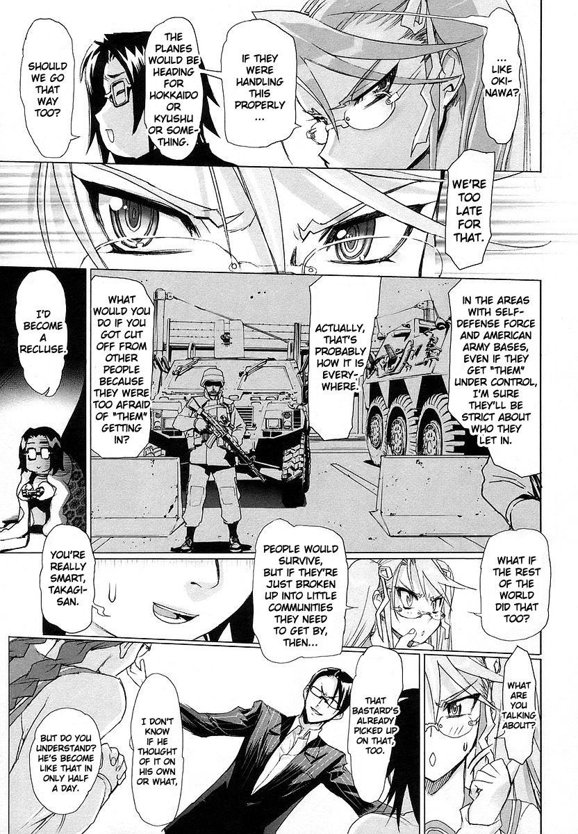 Highschool of the Dead Chapter 5 page 8 - Chapter 5: Streets of the Dead