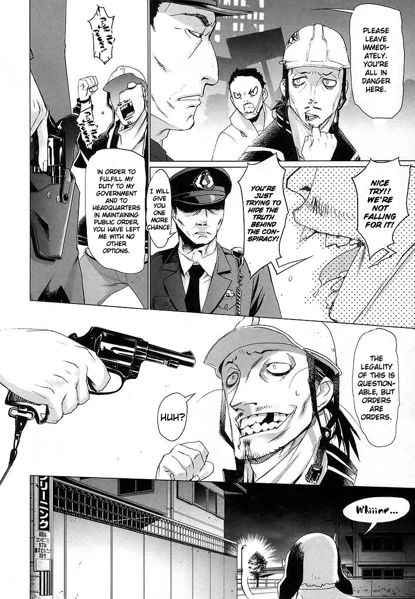 Highschool of the Dead Chapter 6 page 19 - Chapter 6: In the Dead of the Night