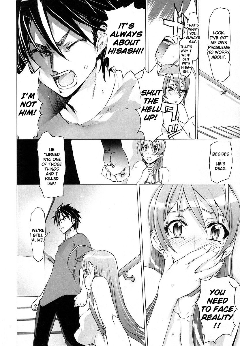 Highschool of the Dead Chapter 6 page 27 - Chapter 6: In the Dead of the Night