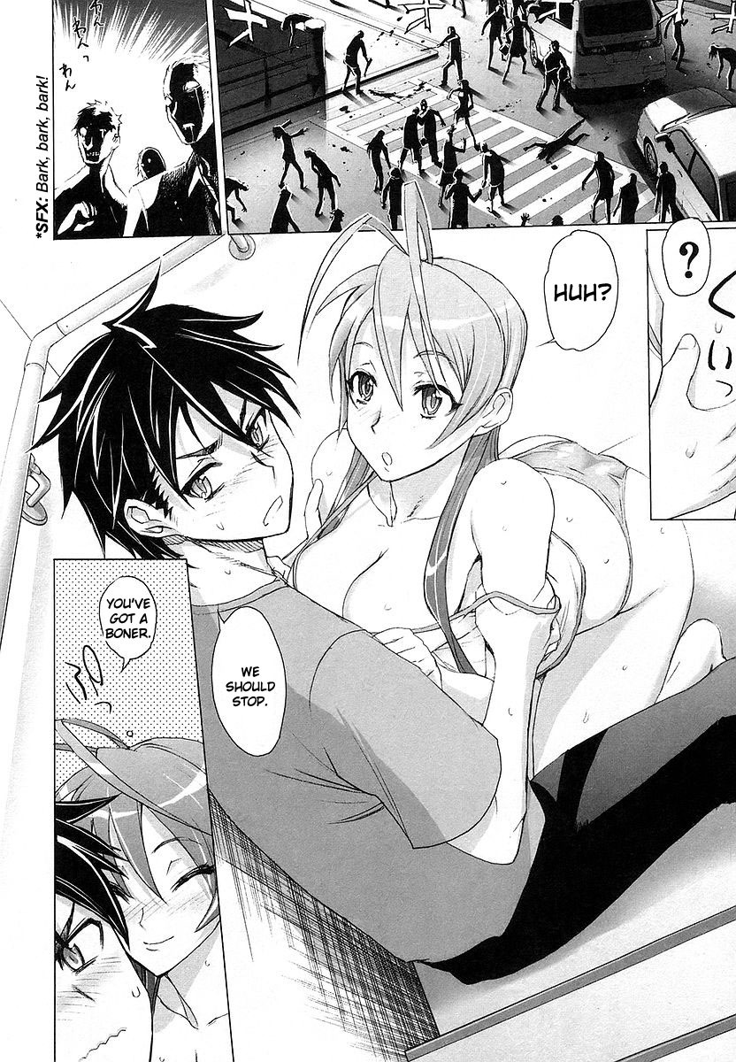 Highschool of the Dead Chapter 6 page 31 - Chapter 6: In the Dead of the Night
