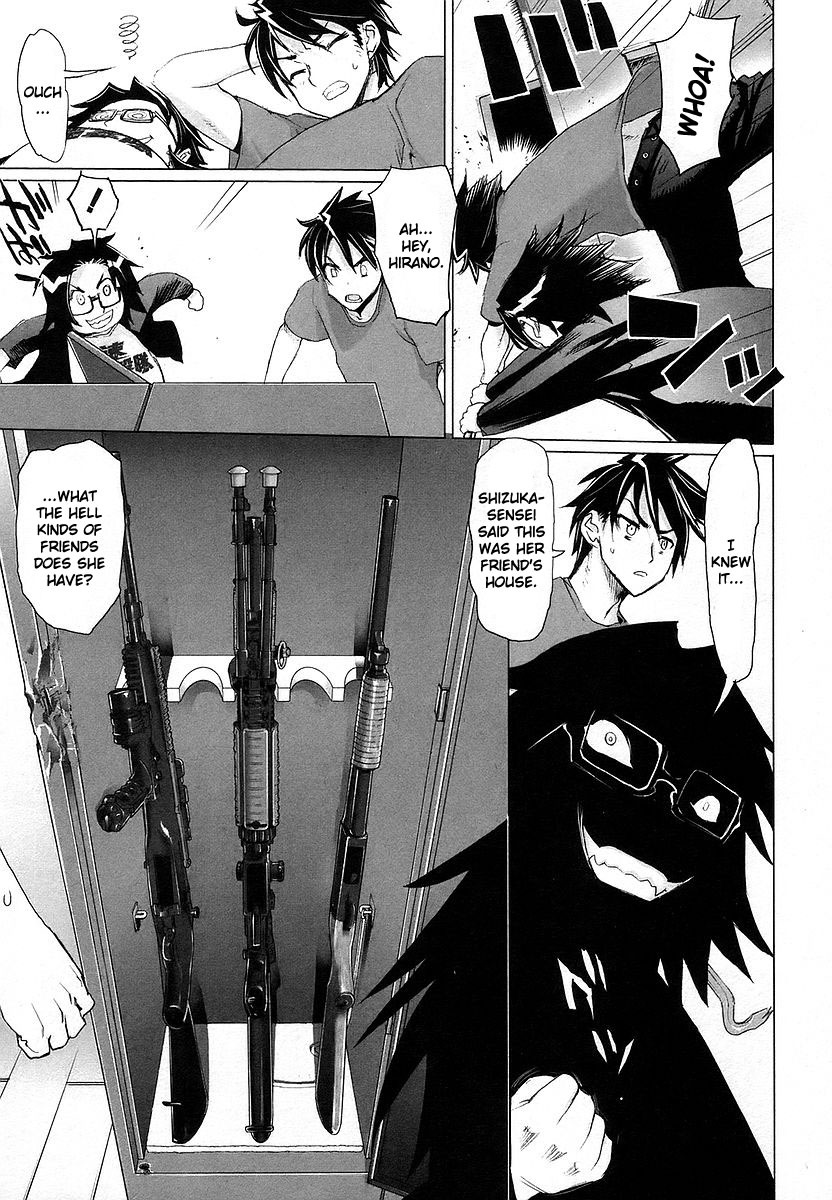 Highschool of the Dead Chapter 6 page 6 - Chapter 6: In the Dead of the Night