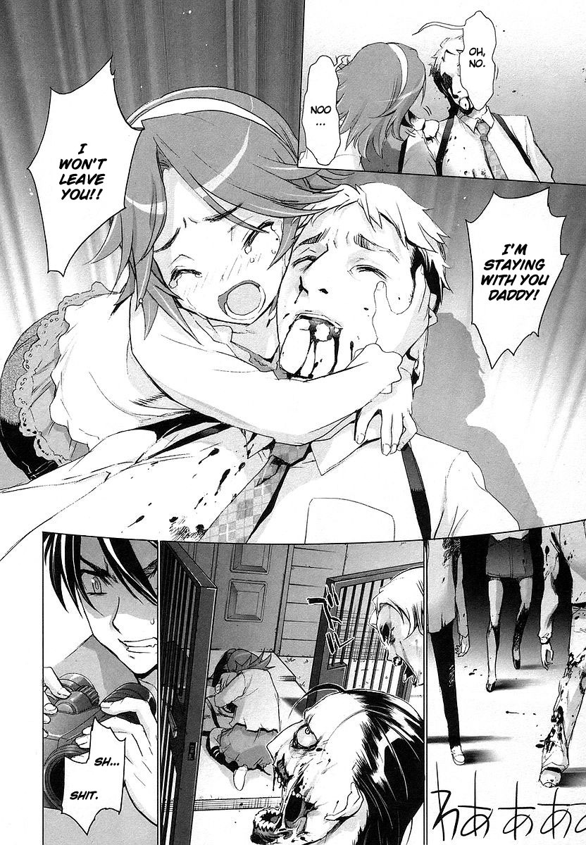 Highschool of the Dead Chapter 7 page 11 - Chapter 7: Dead Night and the Dead Ruck