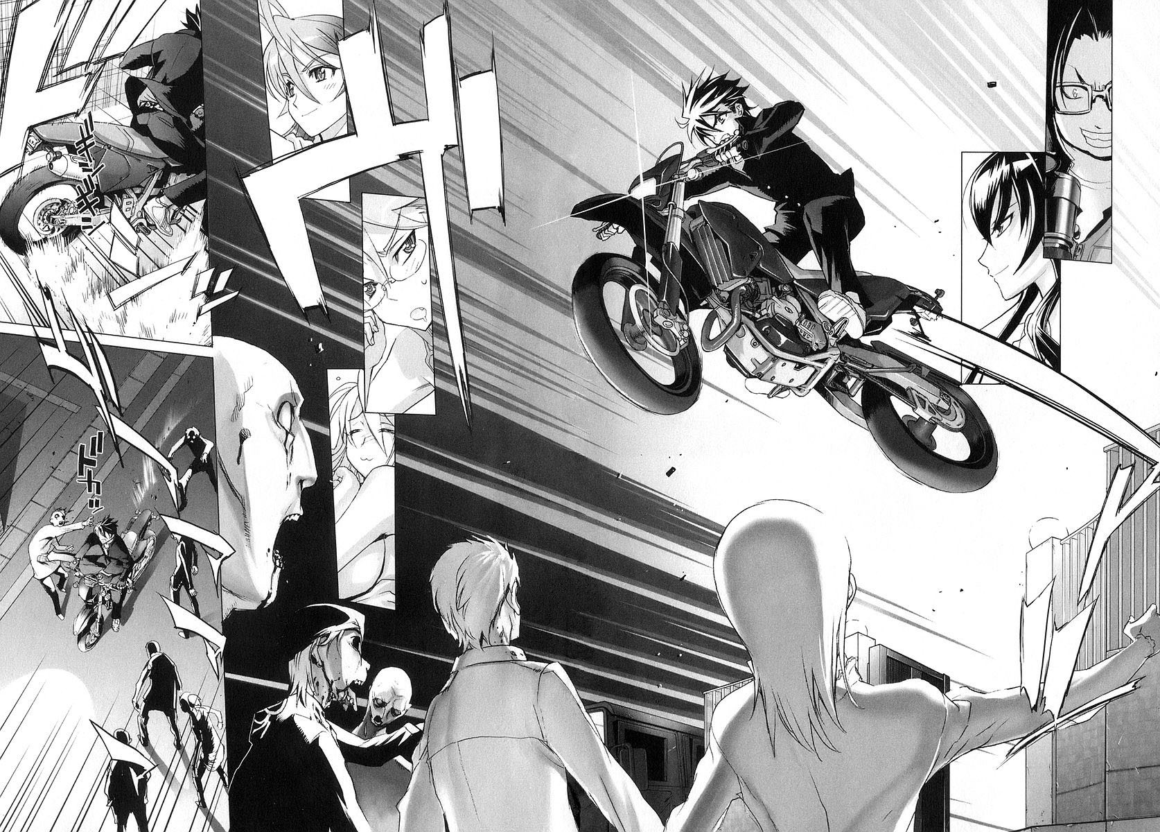 Highschool of the Dead Chapter 7 page 19 - Chapter 7: Dead Night and the Dead Ruck