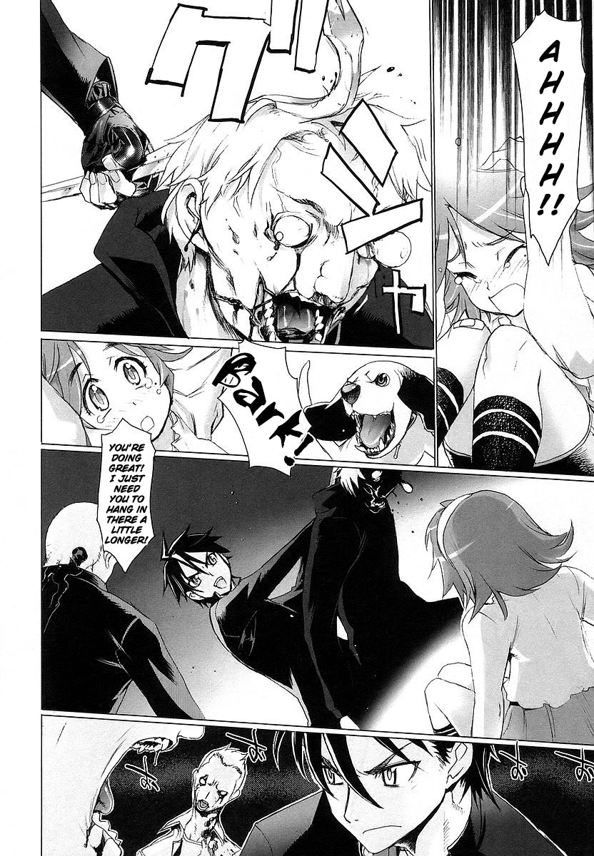 Highschool of the Dead Chapter 7 page 26 - Chapter 7: Dead Night and the Dead Ruck