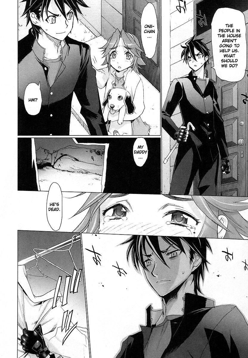 Highschool of the Dead Chapter 7 page 32 - Chapter 7: Dead Night and the Dead Ruck
