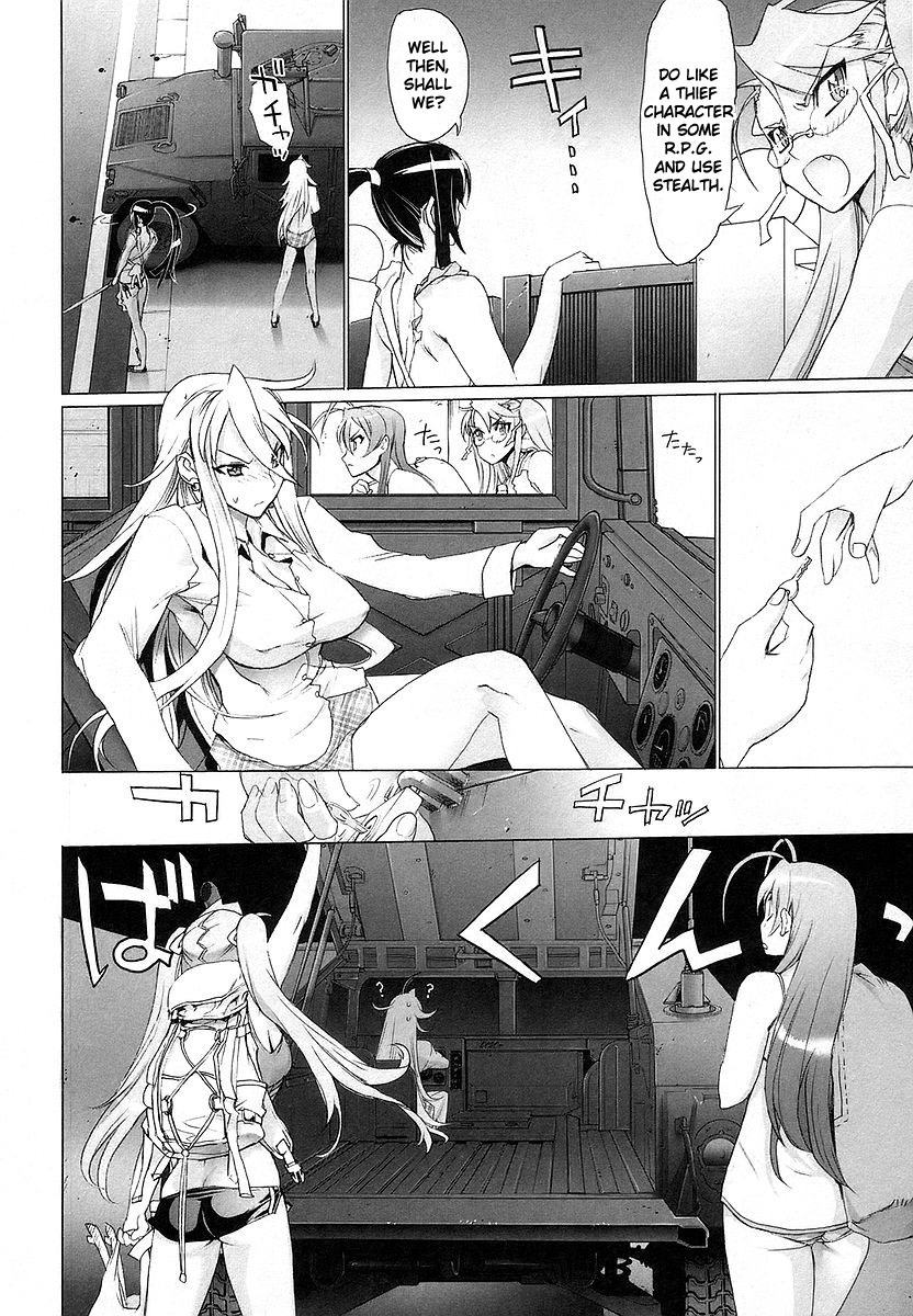 Highschool of the Dead Chapter 7 page 36 - Chapter 7: Dead Night and the Dead Ruck