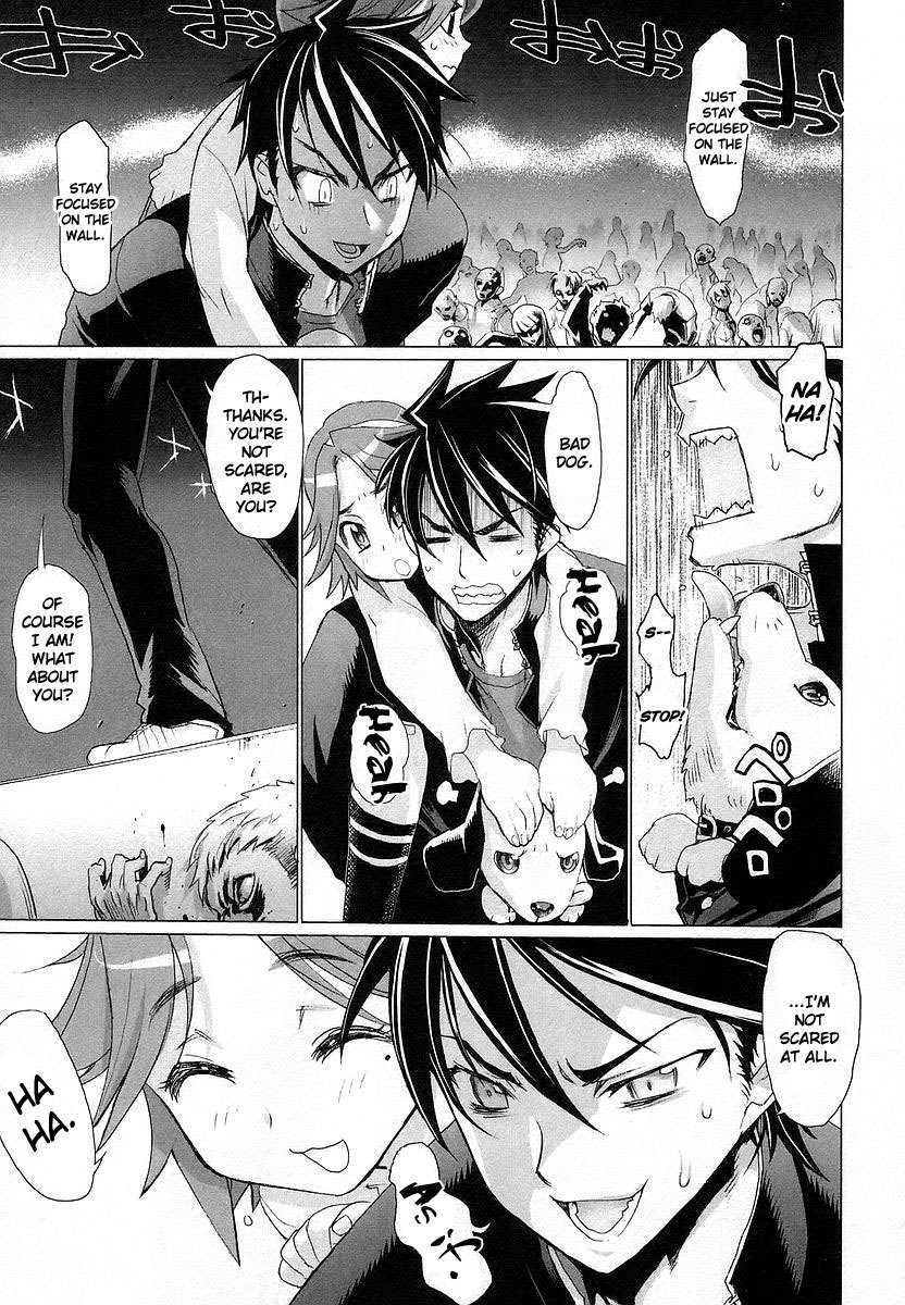 Highschool of the Dead Chapter 7 page 39 - Chapter 7: Dead Night and the Dead Ruck