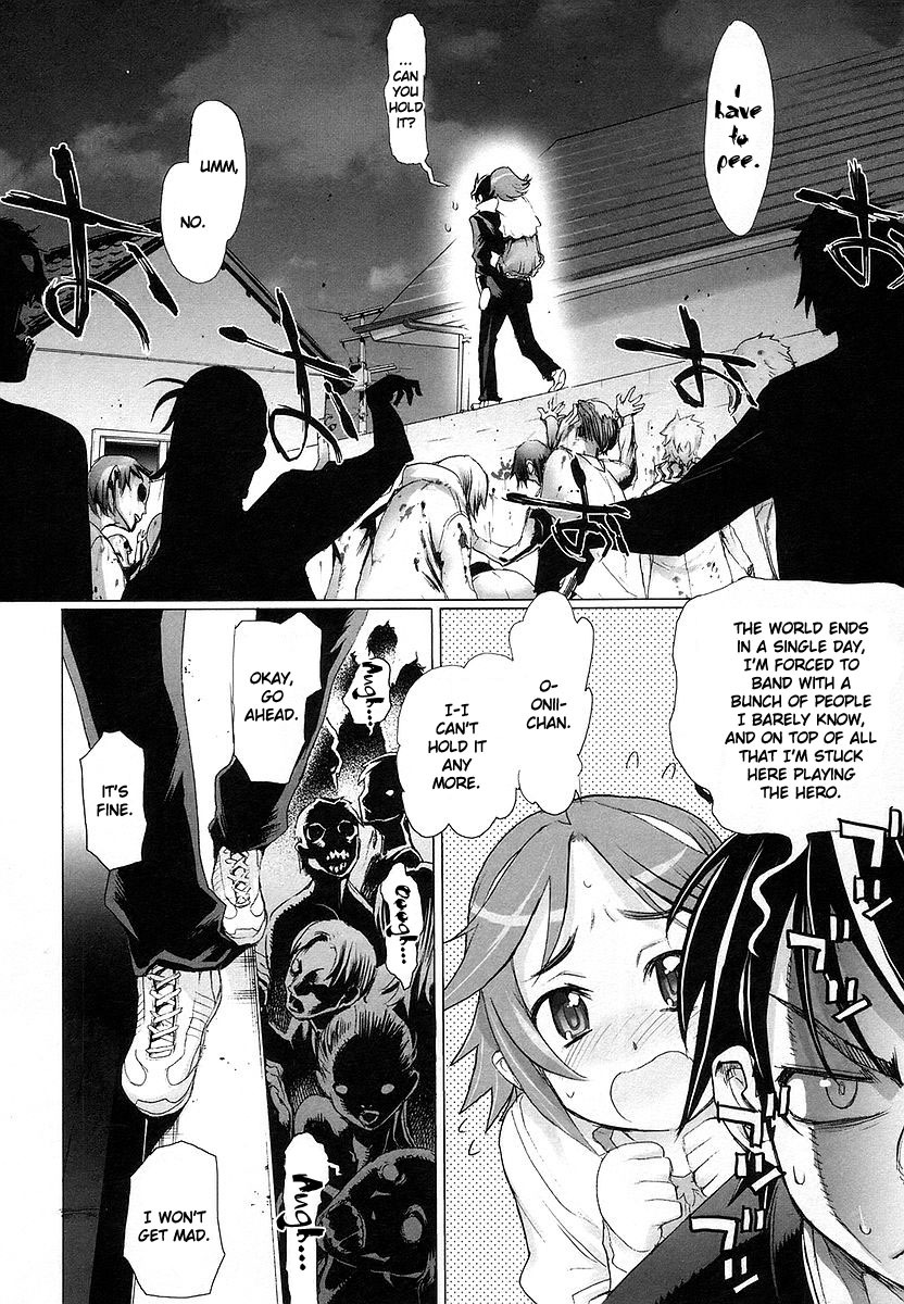 Highschool of the Dead Chapter 7 page 42 - Chapter 7: Dead Night and the Dead Ruck