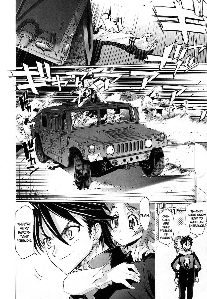 Highschool of the Dead Chapter 7 page 46 - Chapter 7: Dead Night and the Dead Ruck