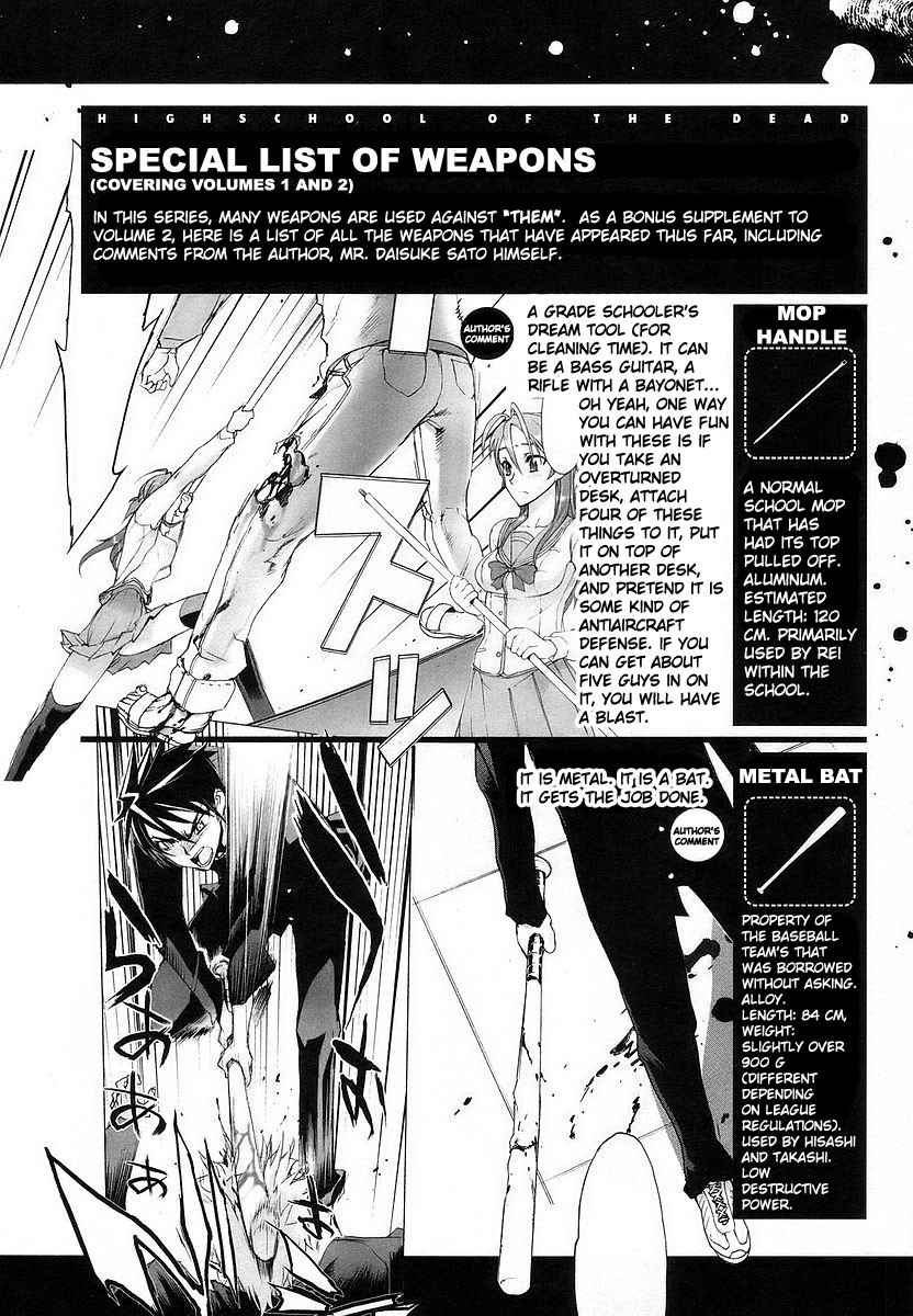Highschool of the Dead Chapter 7 page 50 - Chapter 7: Dead Night and the Dead Ruck