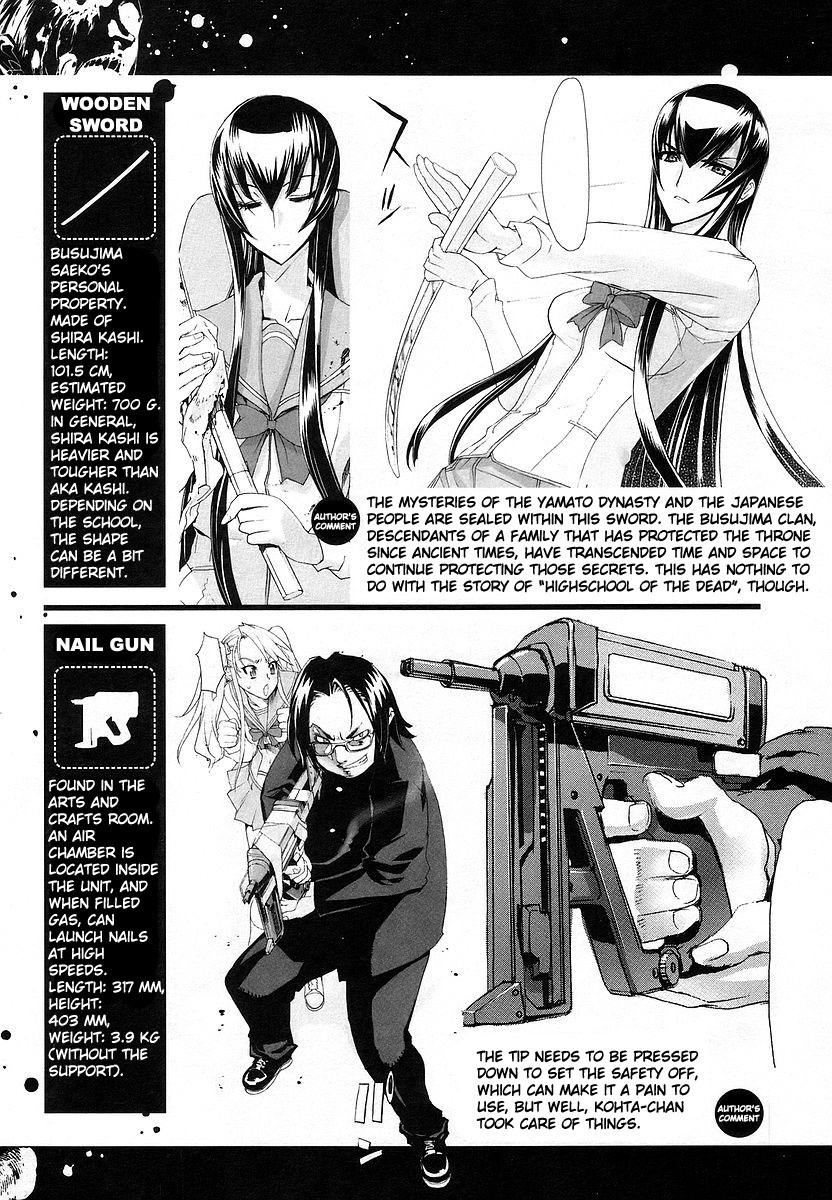 Highschool of the Dead Chapter 7 page 51 - Chapter 7: Dead Night and the Dead Ruck
