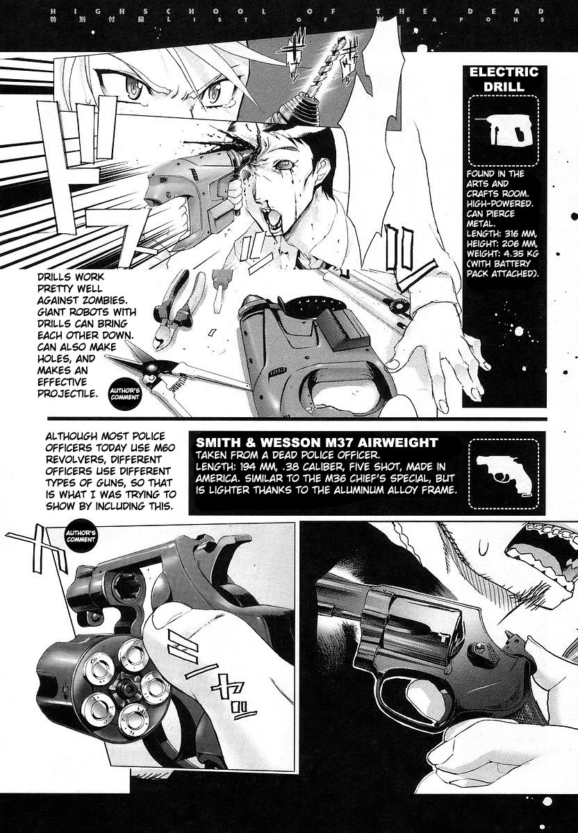 Highschool of the Dead Chapter 7 page 52 - Chapter 7: Dead Night and the Dead Ruck