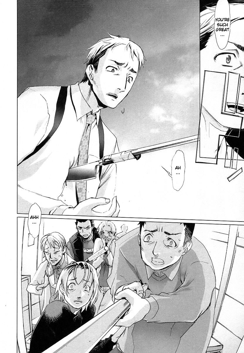 Highschool of the Dead Chapter 7 page 9 - Chapter 7: Dead Night and the Dead Ruck