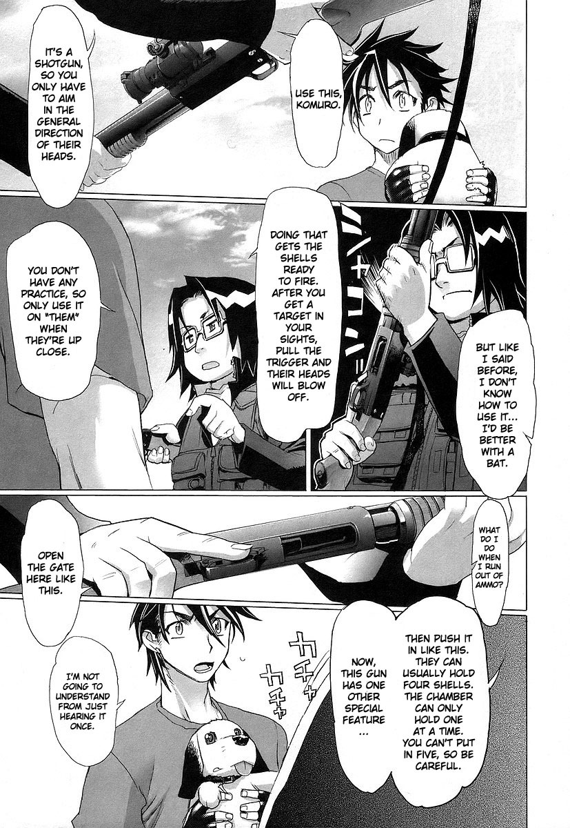 Highschool of the Dead Chapter 8 page 20 - Chapter 8: Alice in Deadland