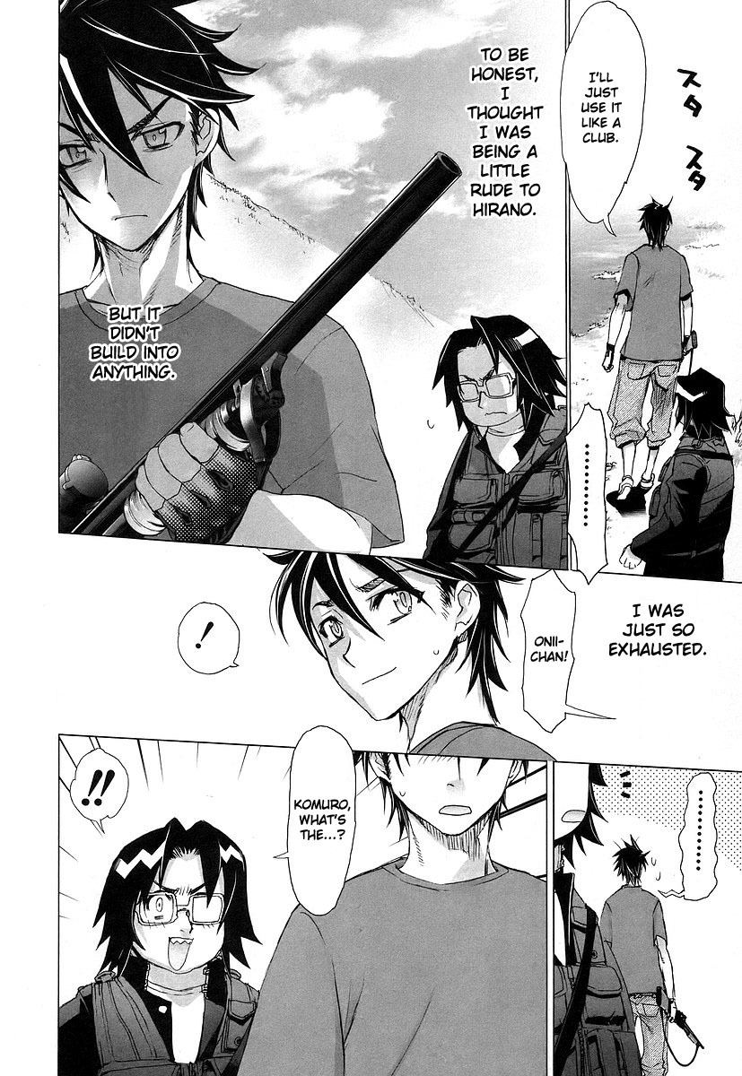 Highschool of the Dead Chapter 8 page 21 - Chapter 8: Alice in Deadland