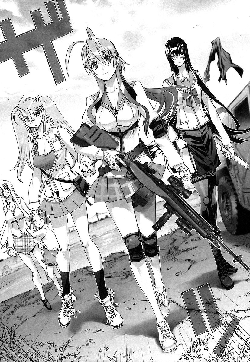 Highschool of the Dead Chapter 8 page 22 - Chapter 8: Alice in Deadland