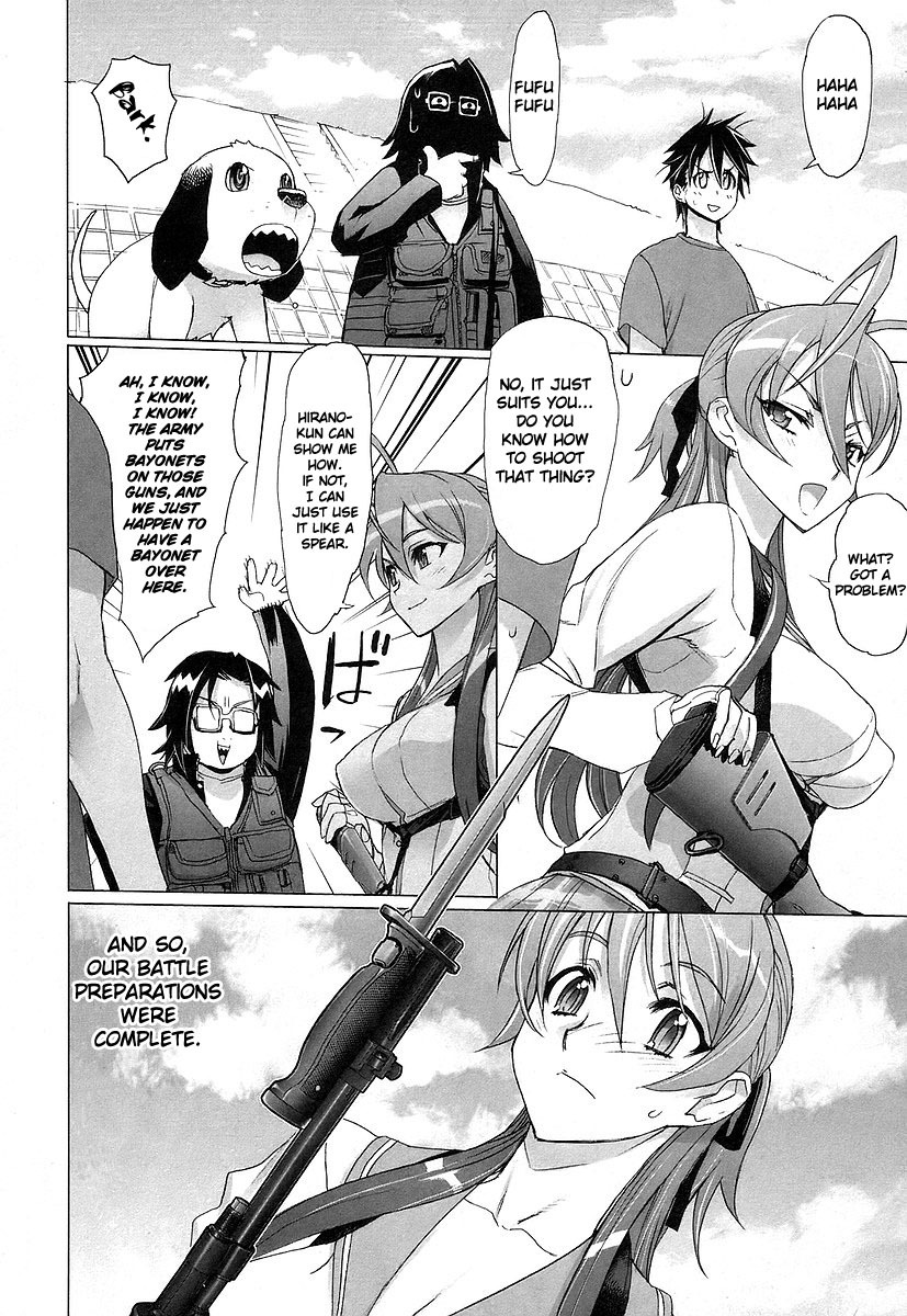 Highschool of the Dead Chapter 8 page 23 - Chapter 8: Alice in Deadland