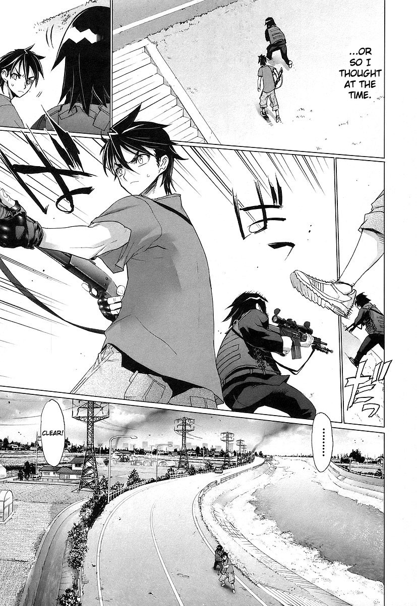 Highschool of the Dead Chapter 8 page 24 - Chapter 8: Alice in Deadland