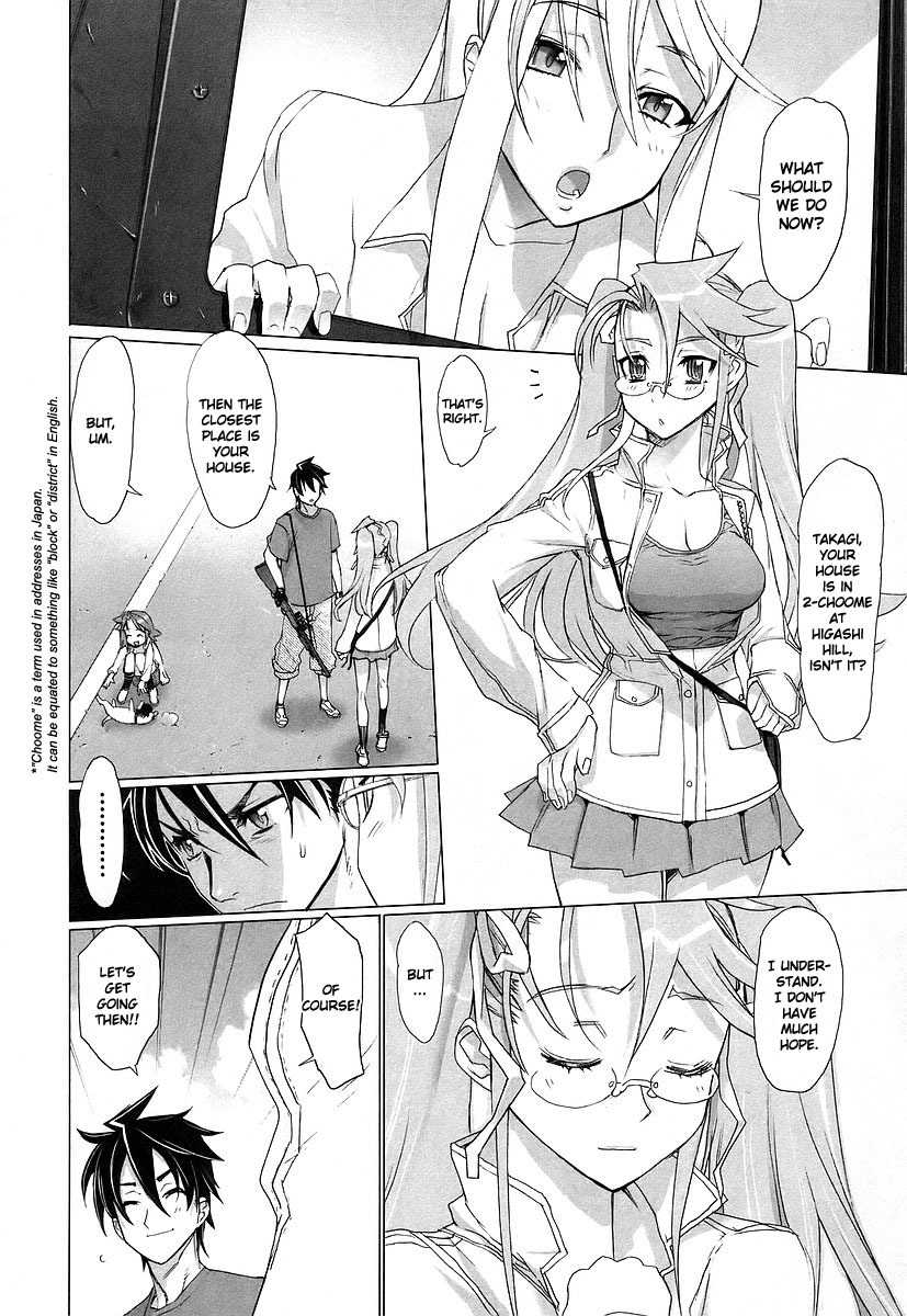 Highschool of the Dead Chapter 8 page 27 - Chapter 8: Alice in Deadland