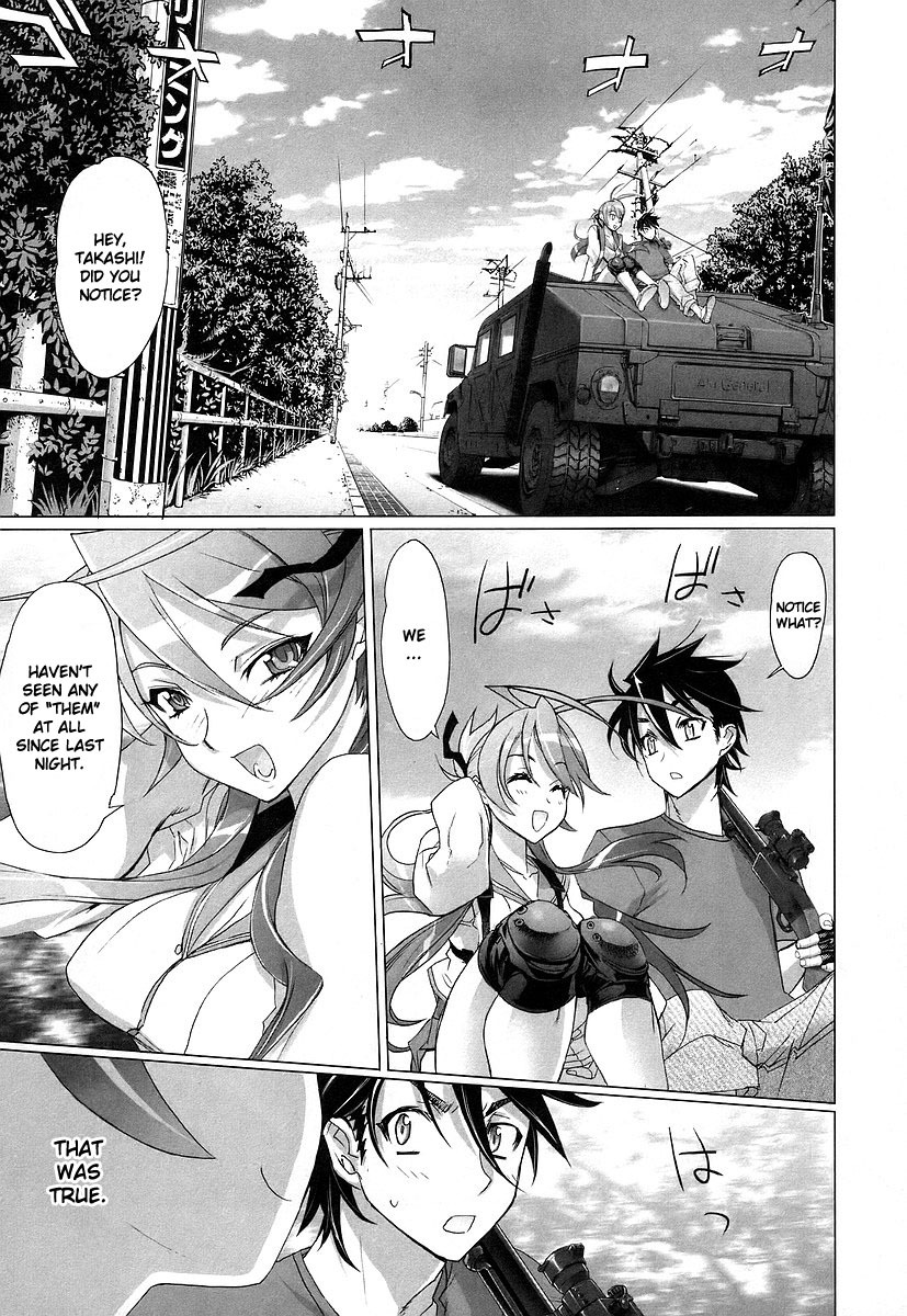 Highschool of the Dead Chapter 8 page 28 - Chapter 8: Alice in Deadland