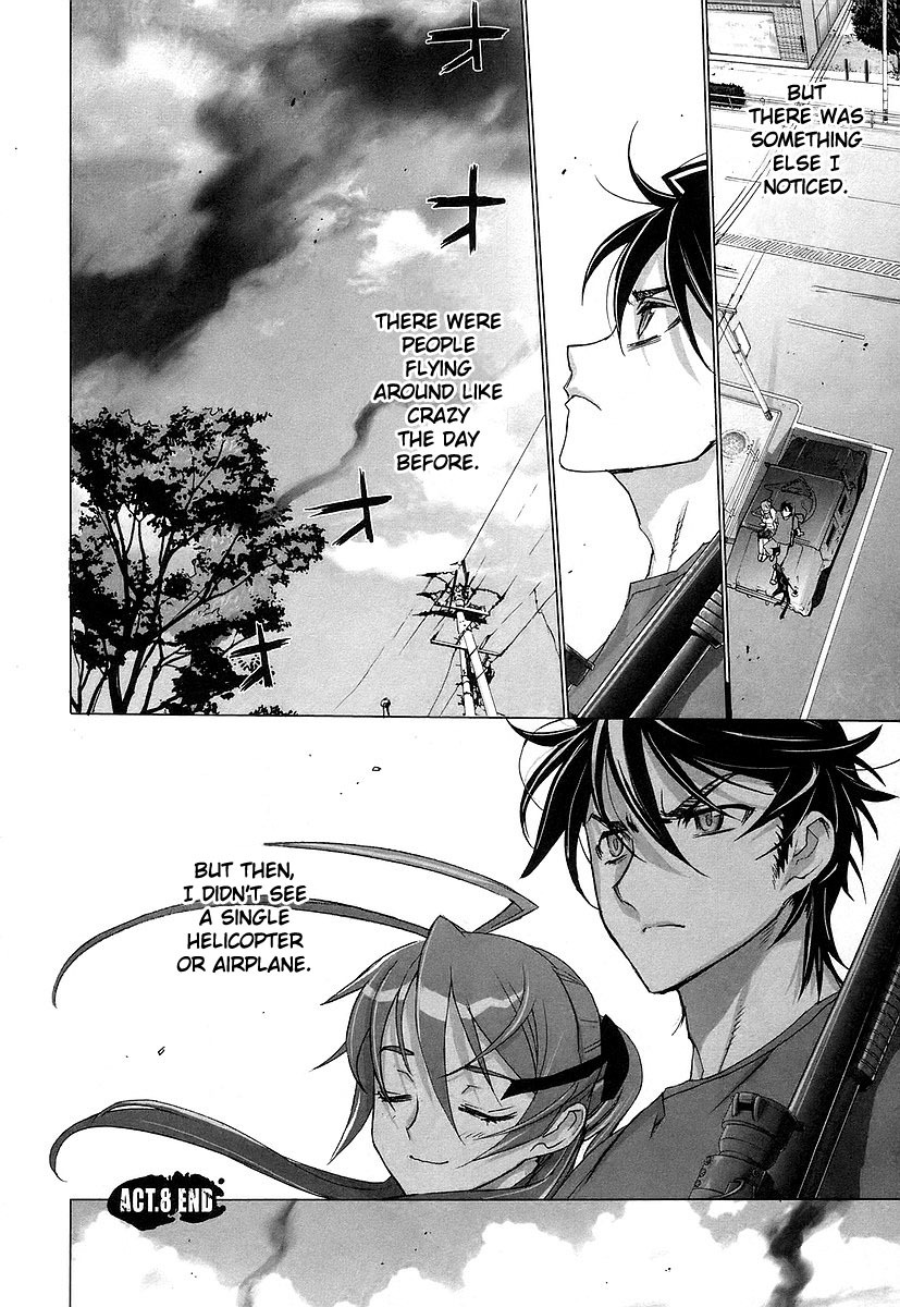 Highschool of the Dead Chapter 8 page 29 - Chapter 8: Alice in Deadland